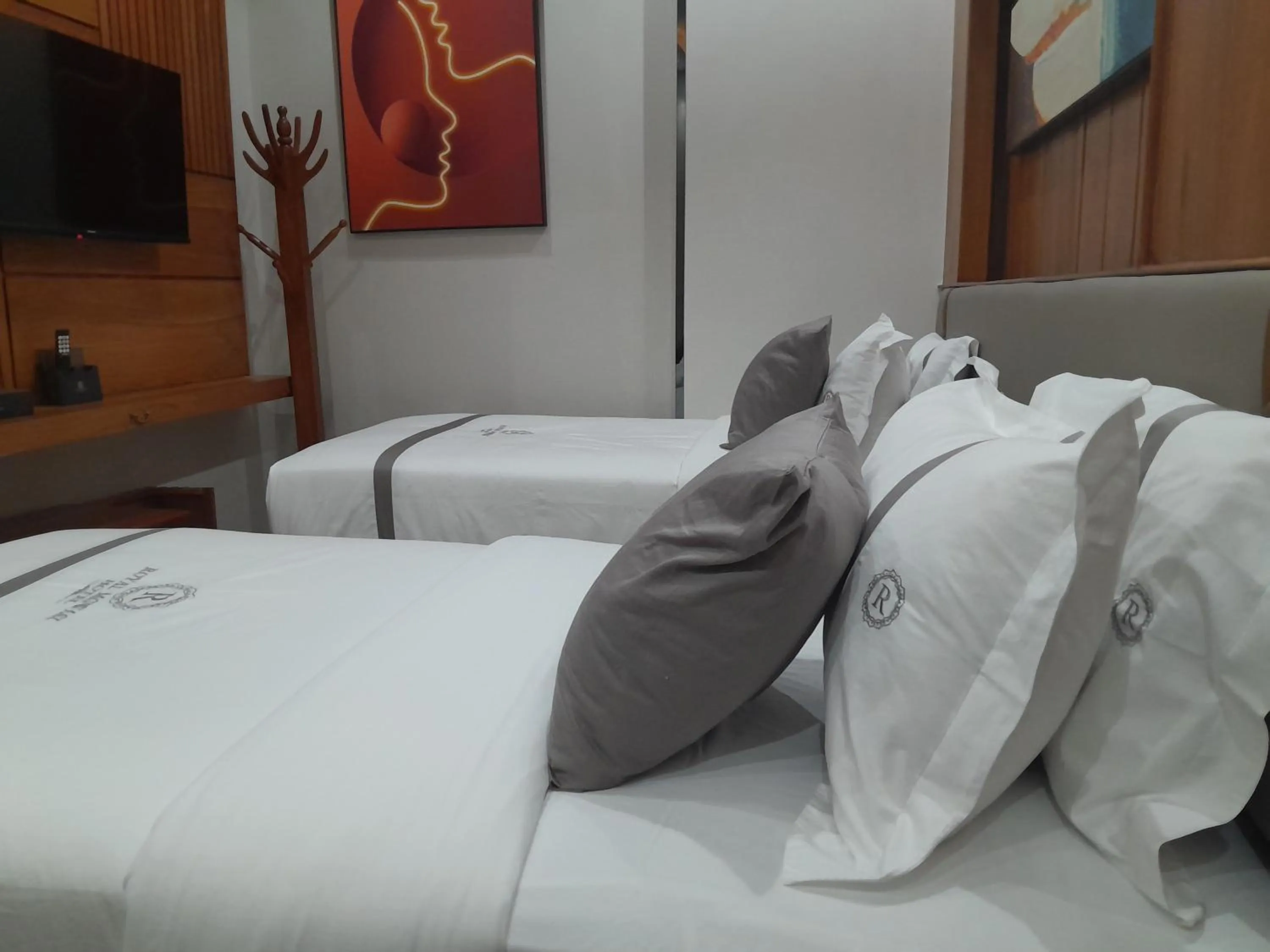 Bed in Royal Mgwasi Hotel