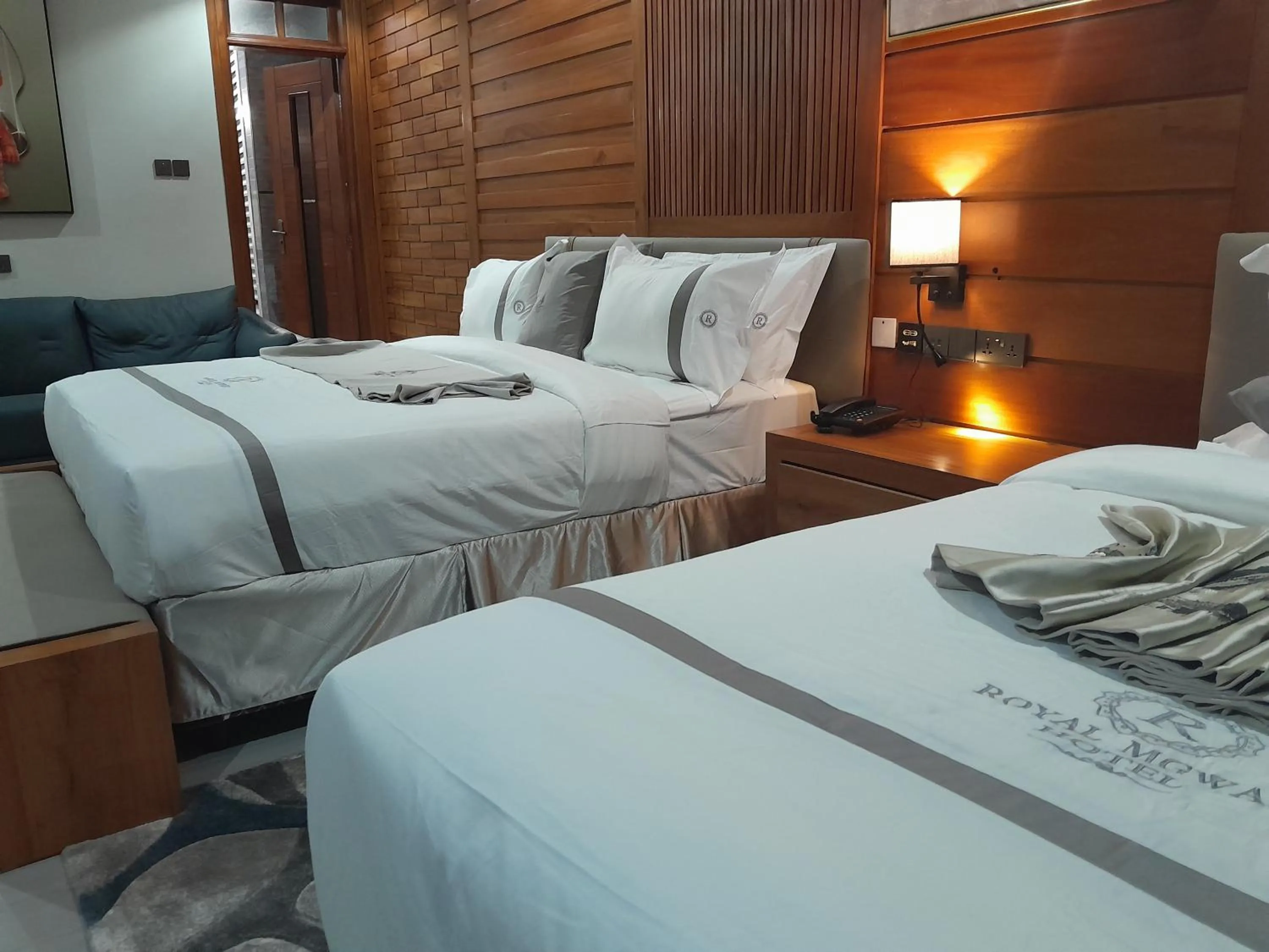 Photo of the whole room, Bed in Royal Mgwasi Hotel