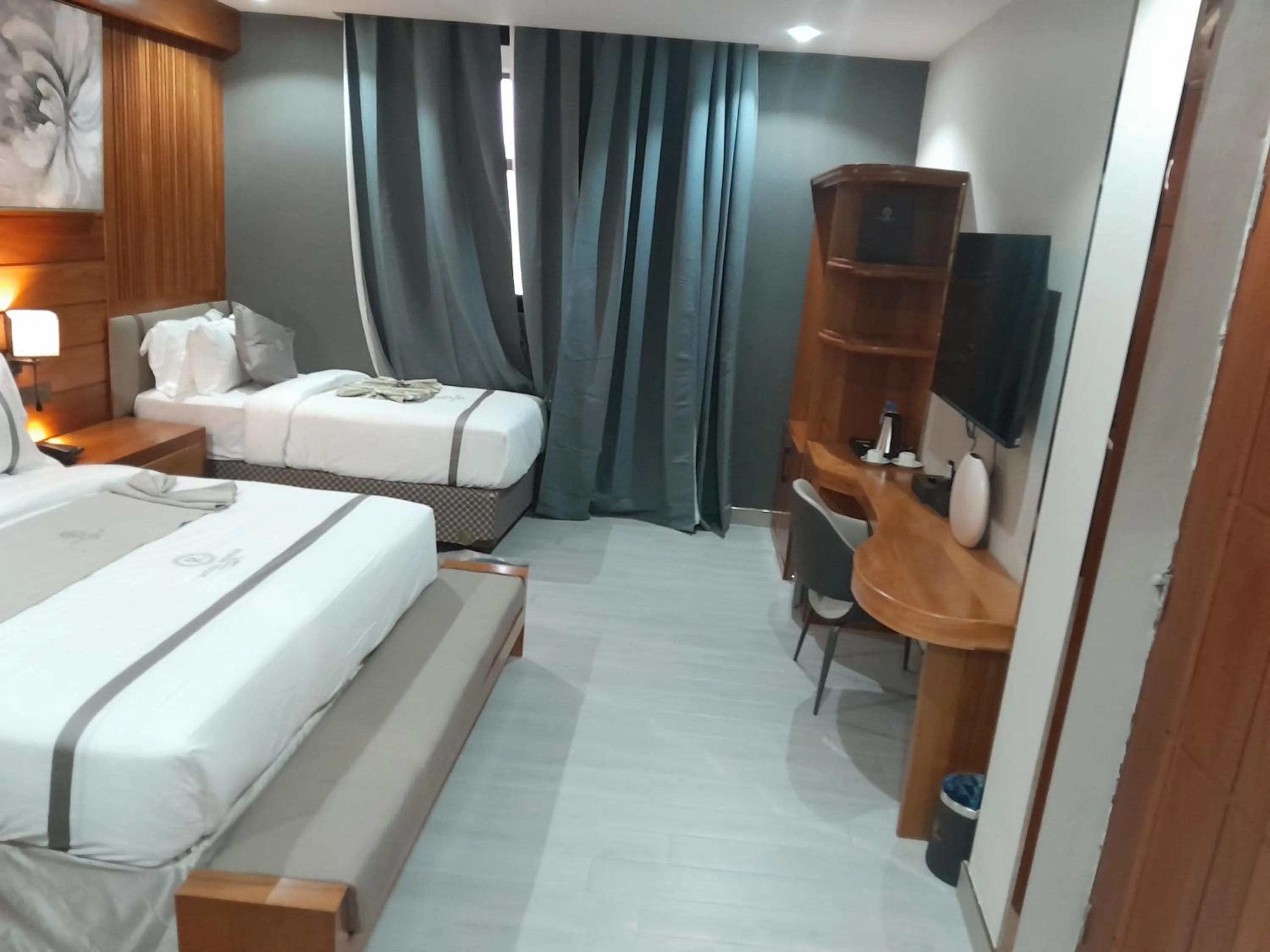 Bed in Royal Mgwasi Hotel