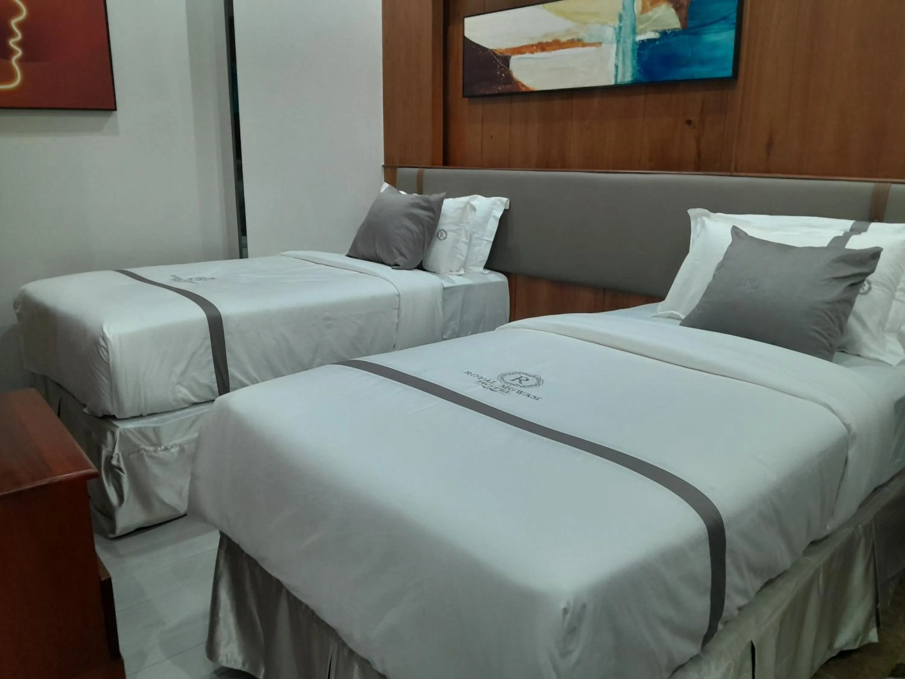 Bed in Royal Mgwasi Hotel