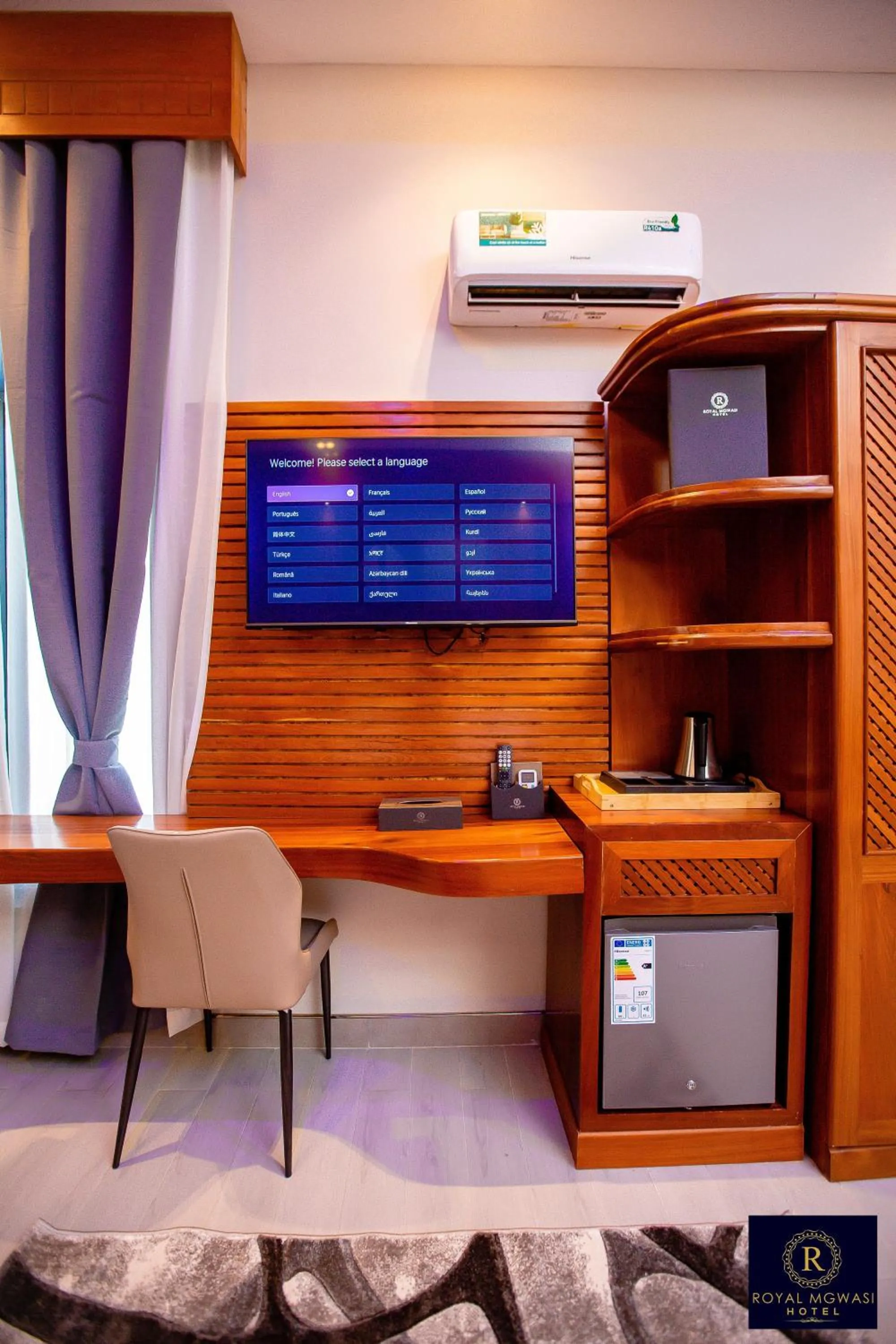 TV and multimedia in Royal Mgwasi Hotel