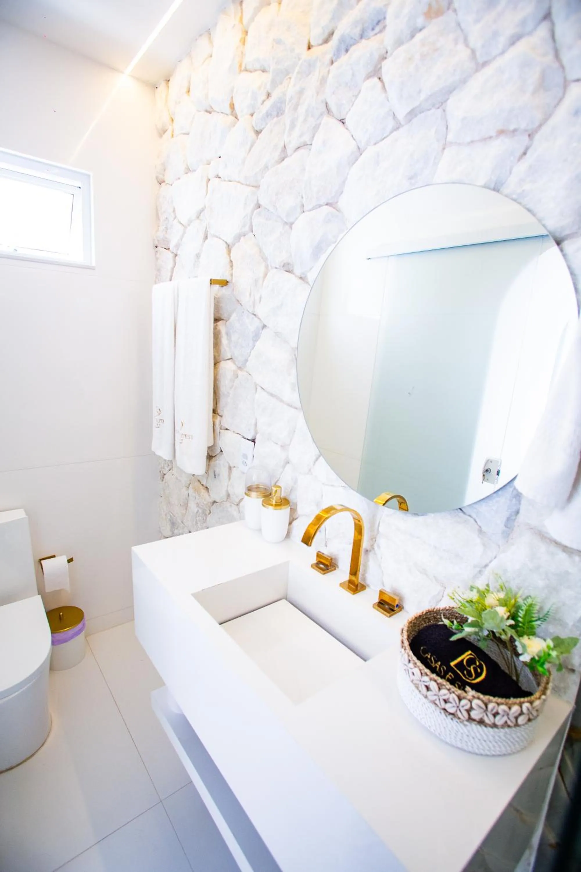 Bathroom in D'Blue Búzios Hotel Boutique