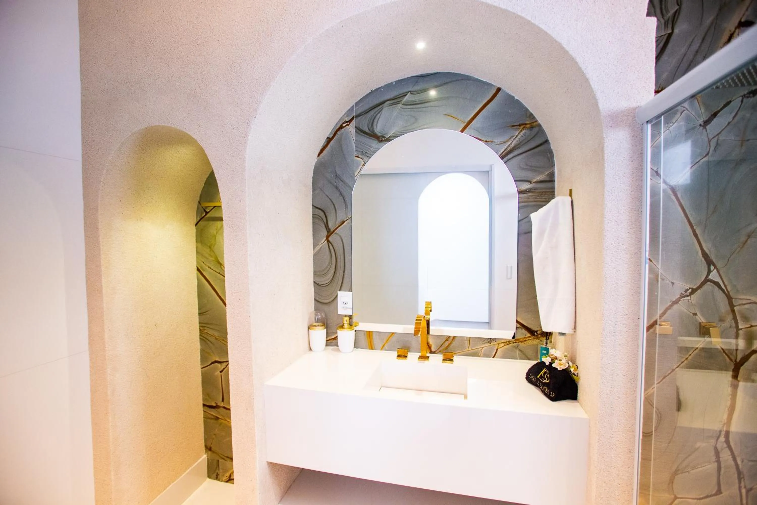 Shower in D'Blue Búzios Hotel Boutique