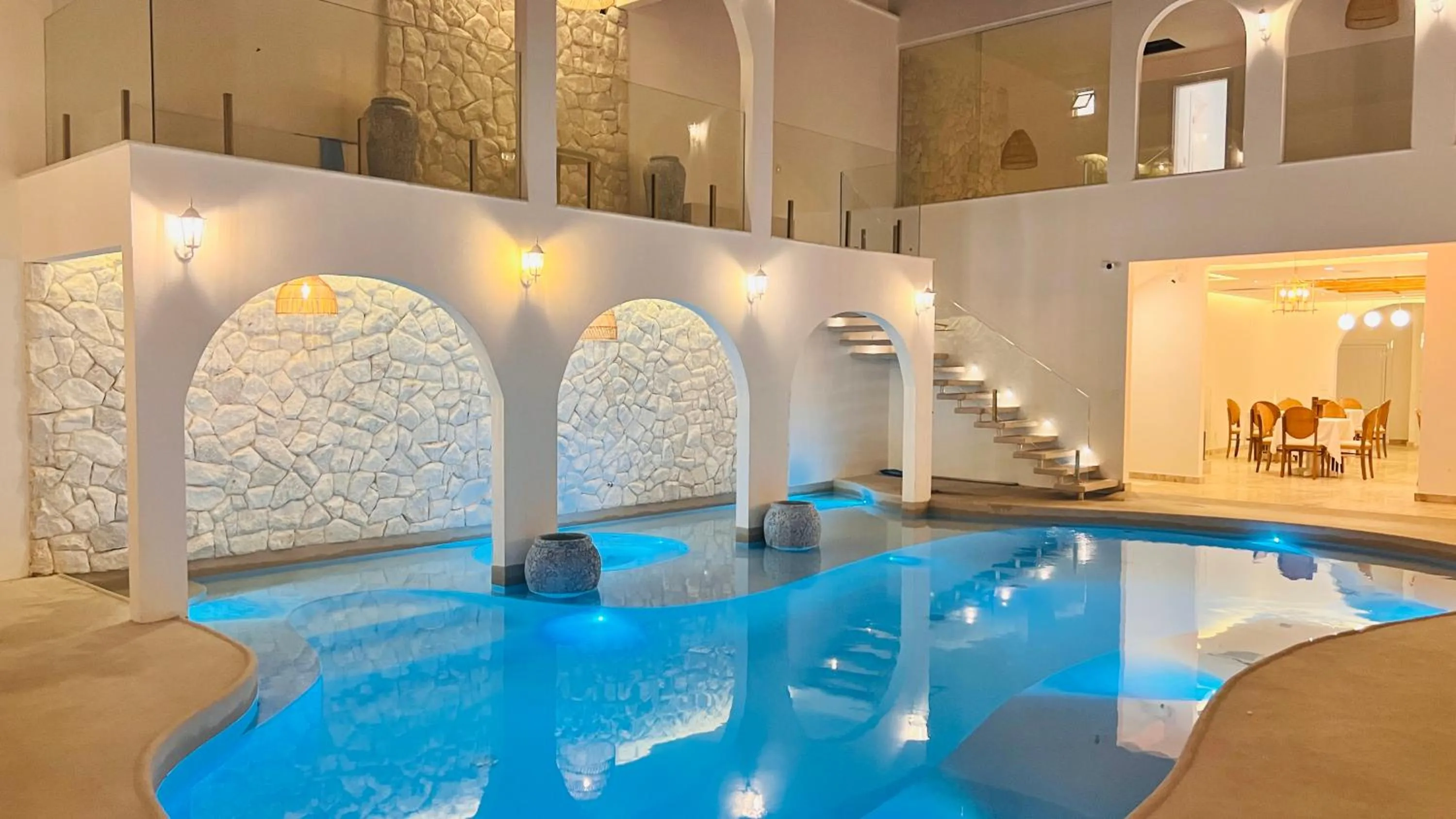 Seating area in D'Blue Búzios Hotel Boutique