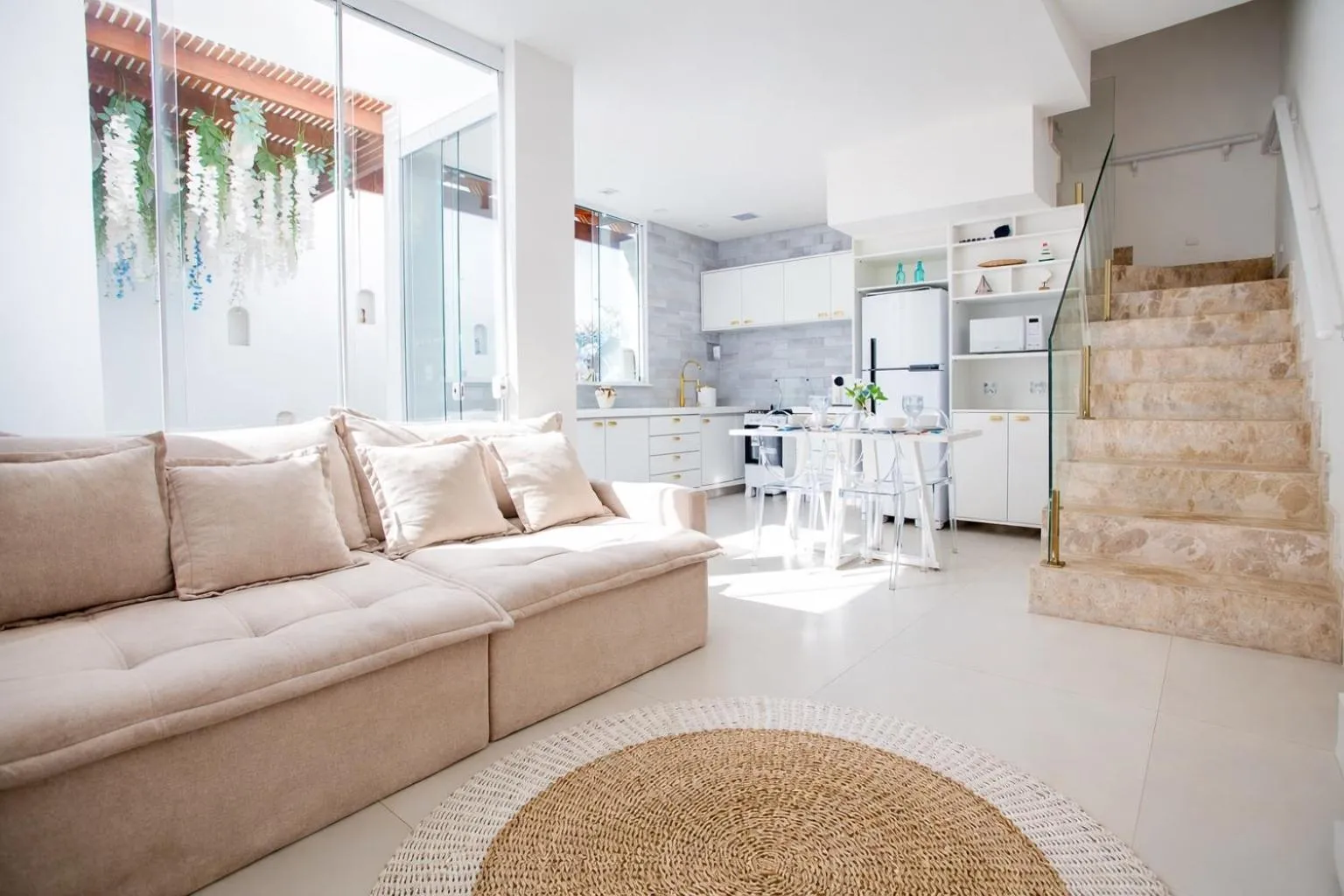 Living room in D'Blue Búzios Hotel Boutique