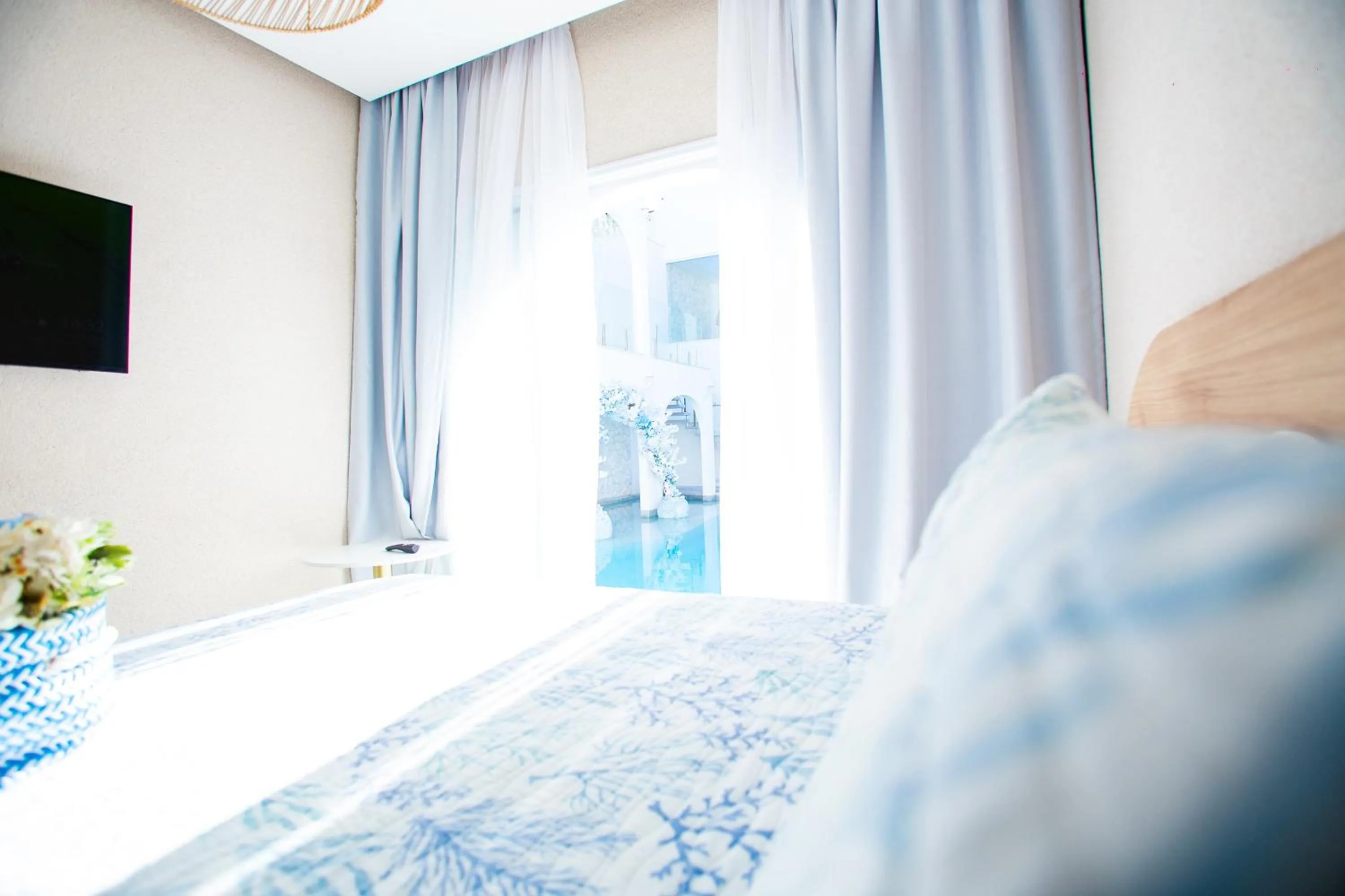 Bed in D'Blue Búzios Hotel Boutique