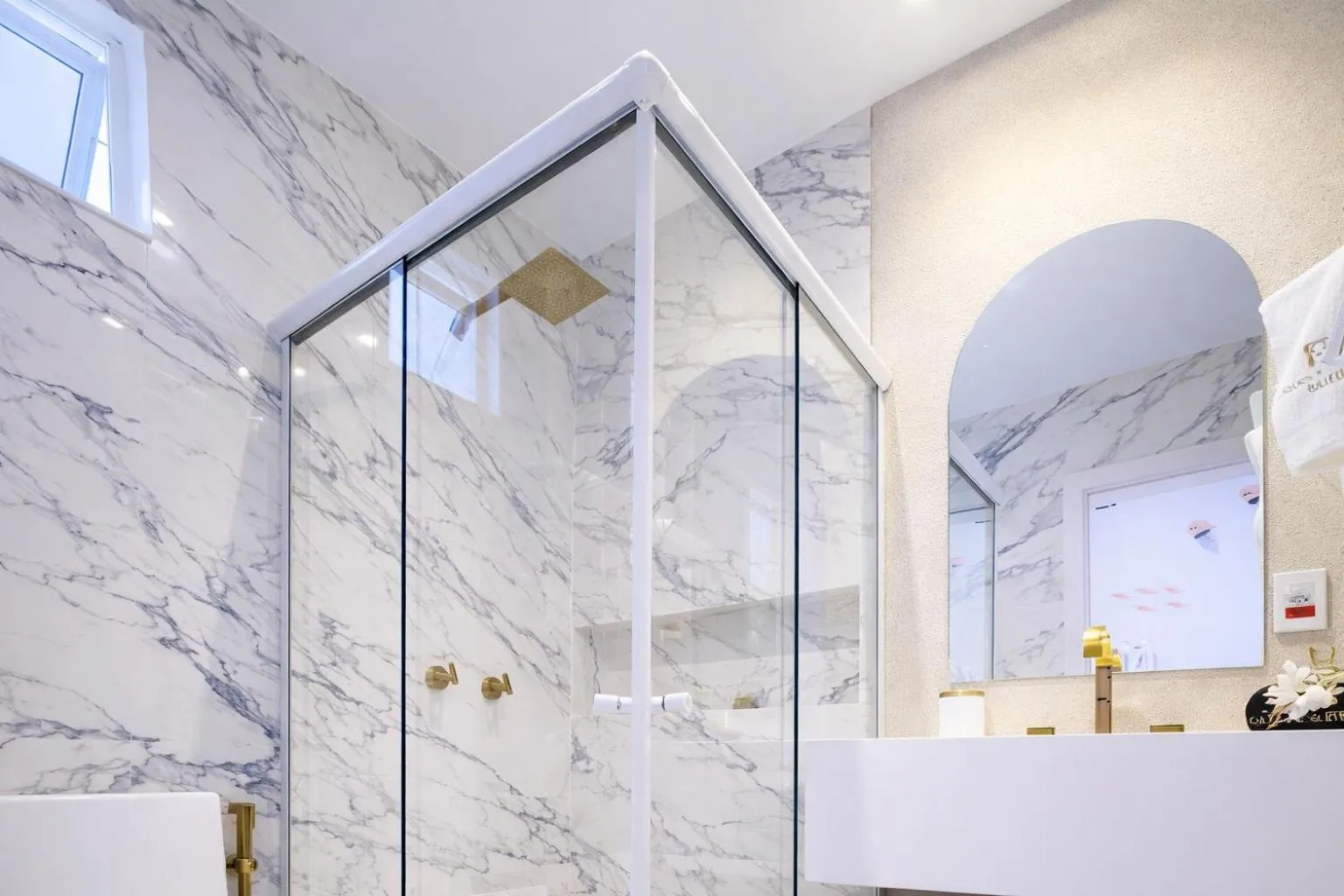 Shower in D'Blue Búzios Hotel Boutique