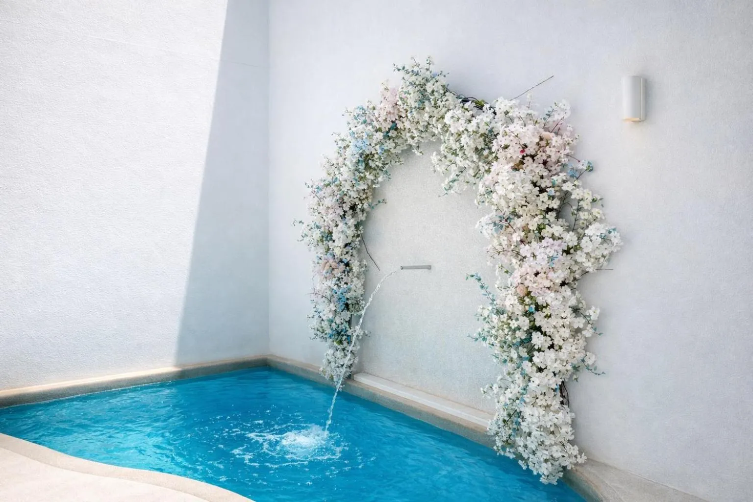 Pool view in D'Blue Búzios Hotel Boutique