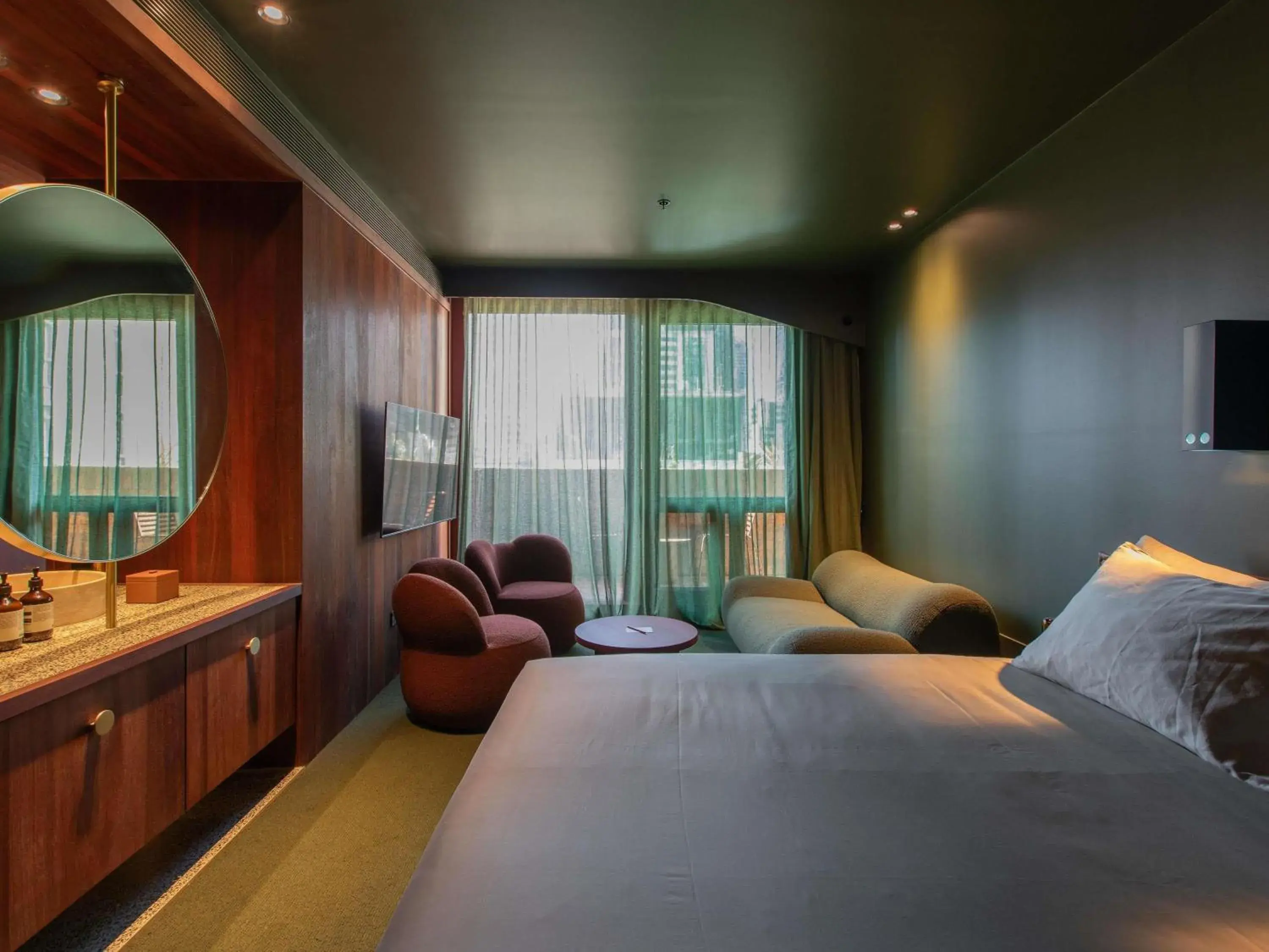 Bedroom, Bed in Hyde Melbourne Place Bedroom, Bed in Hyde Melbourne Place