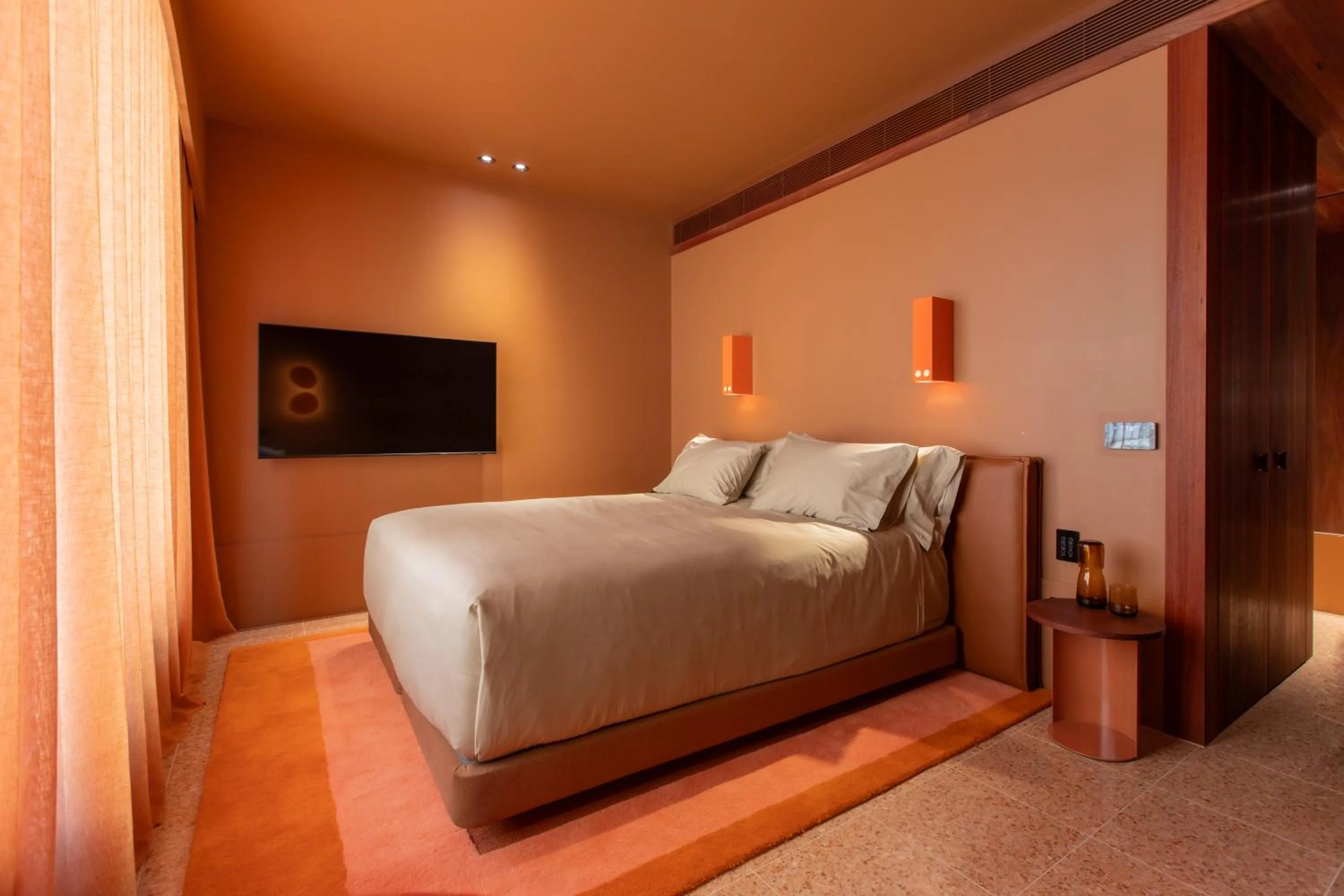 Bedroom, Bed in Hyde Melbourne Place