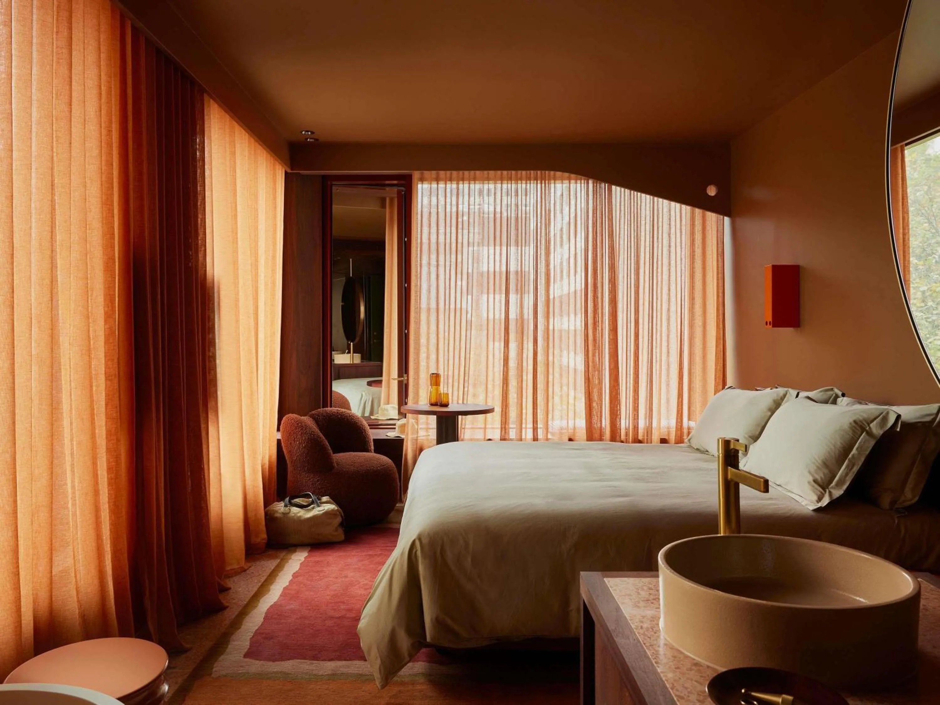 Bedroom, Bed in Hyde Melbourne Place