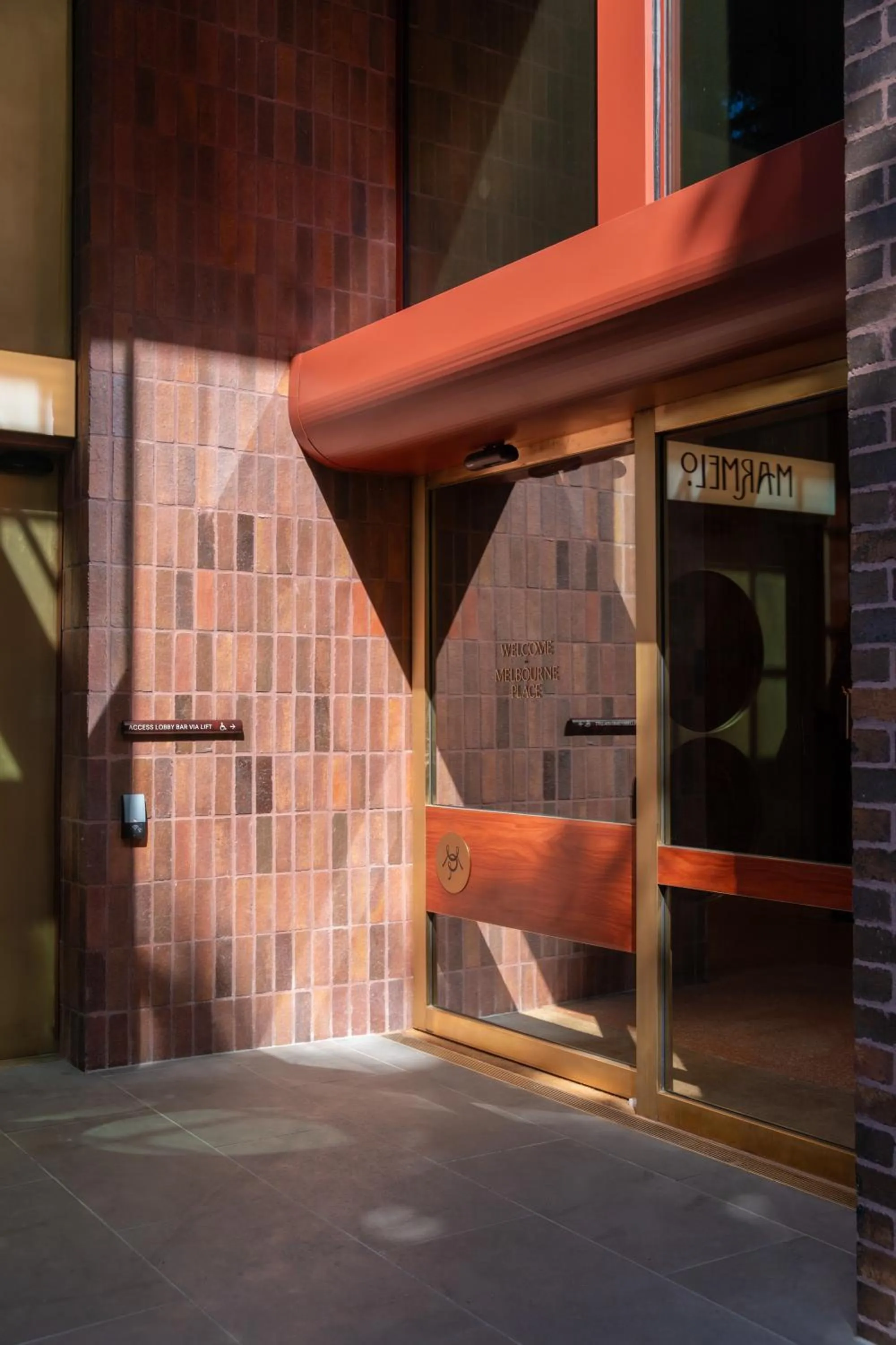 Facade/entrance in Hyde Melbourne Place