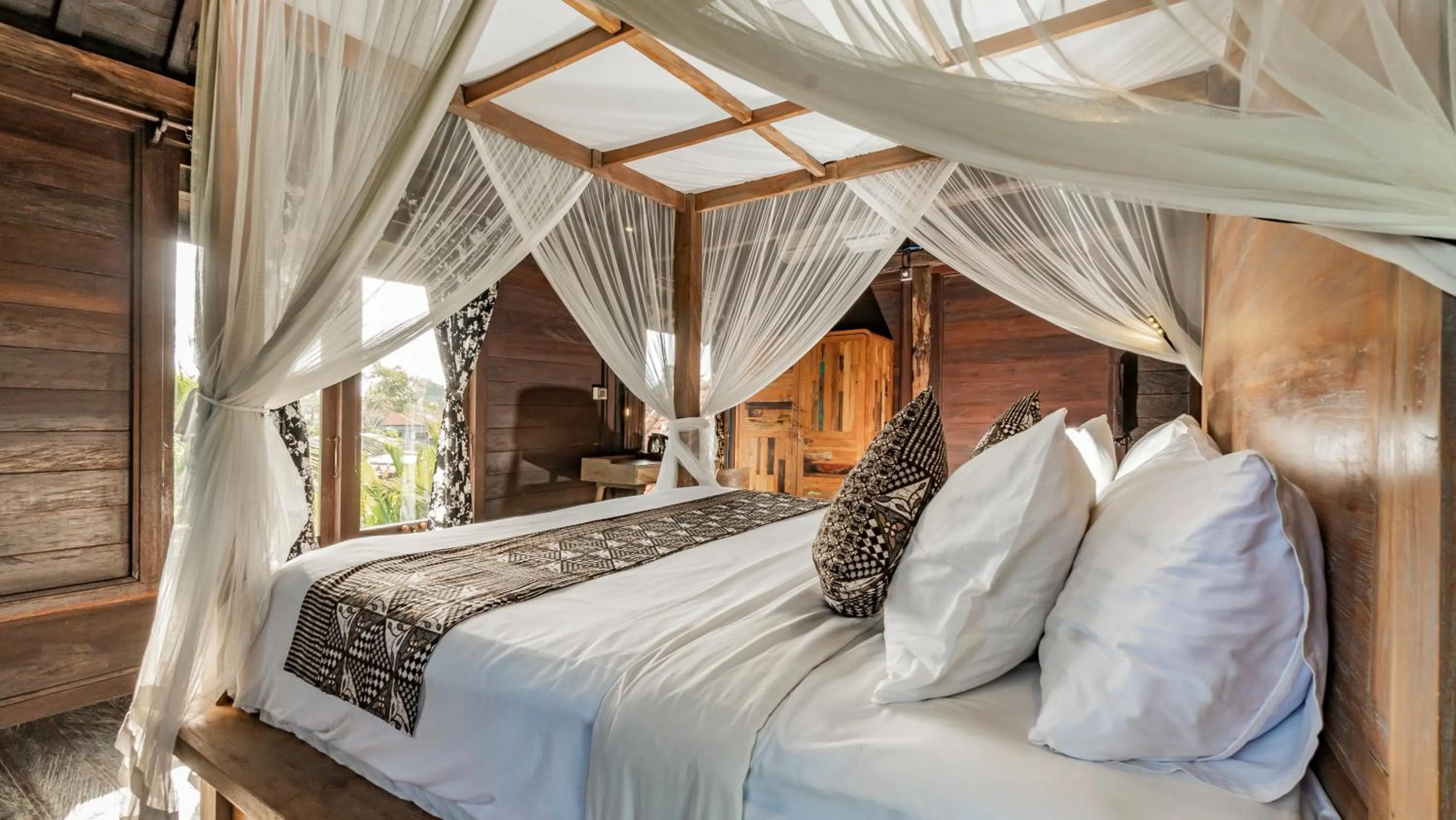 Bedroom, Bed in The Puspa Villa