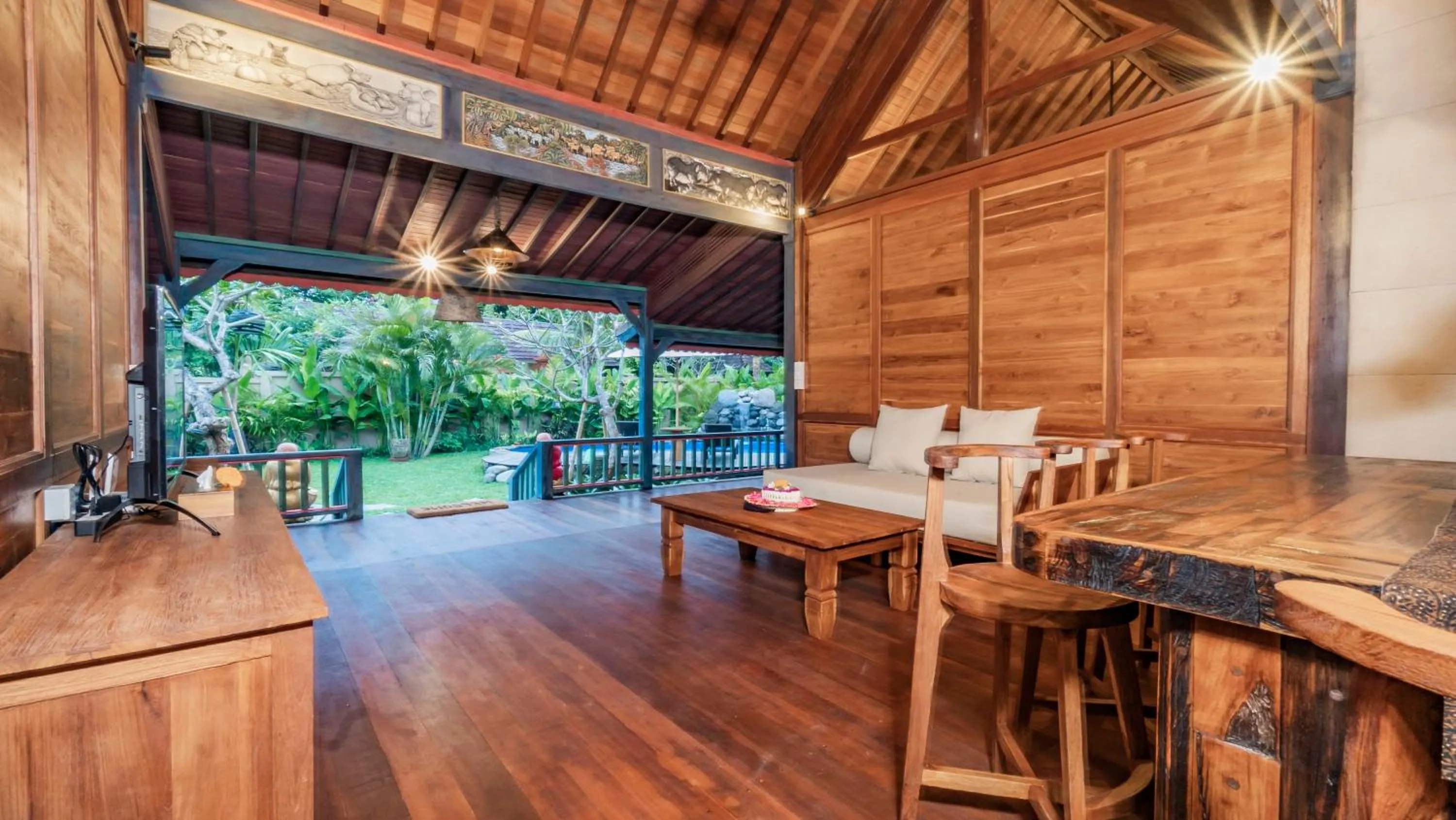 kitchen in The Puspa Villa