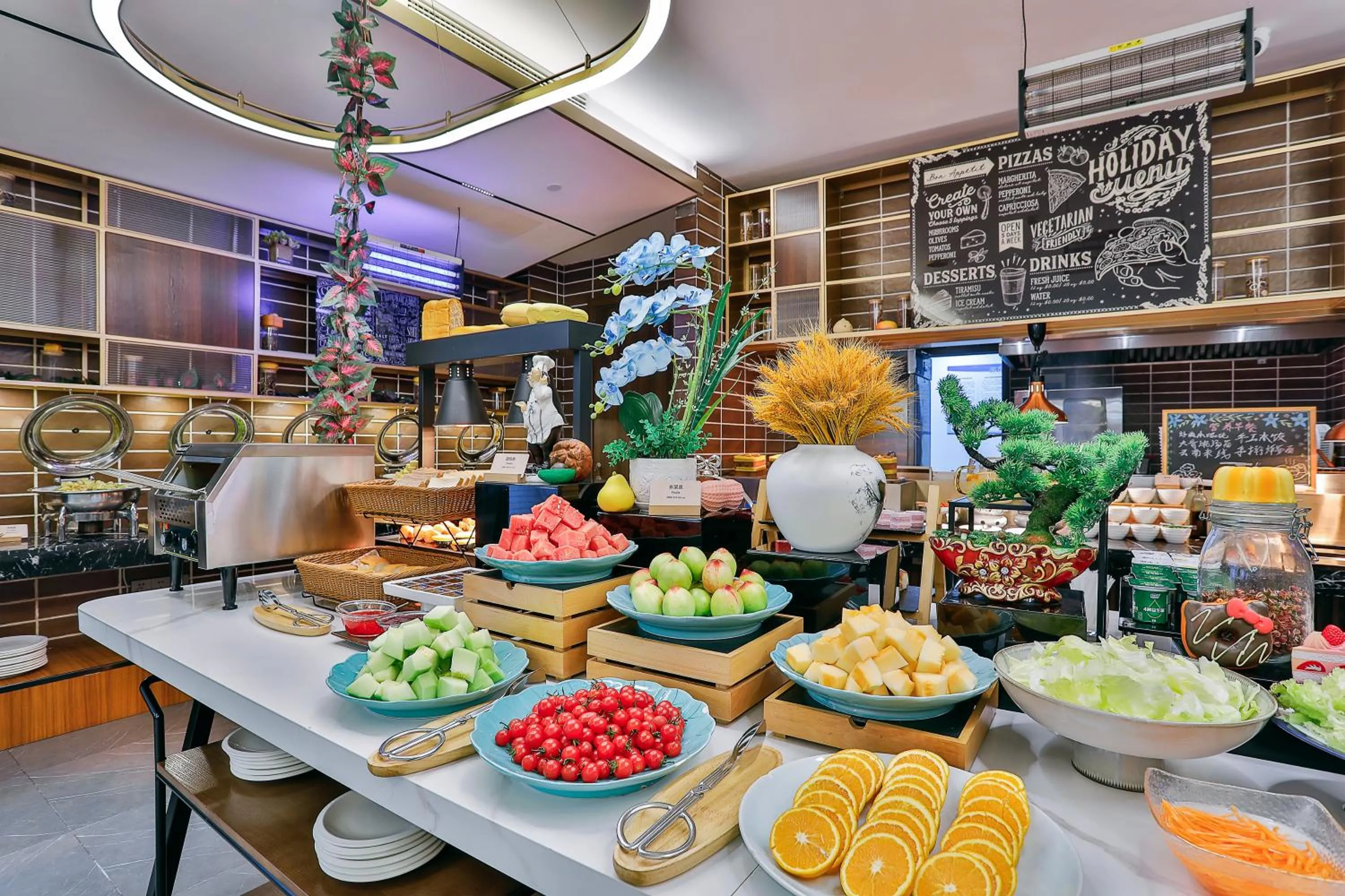 Buffet breakfast in UrCove by Hyatt Jiashan Centre