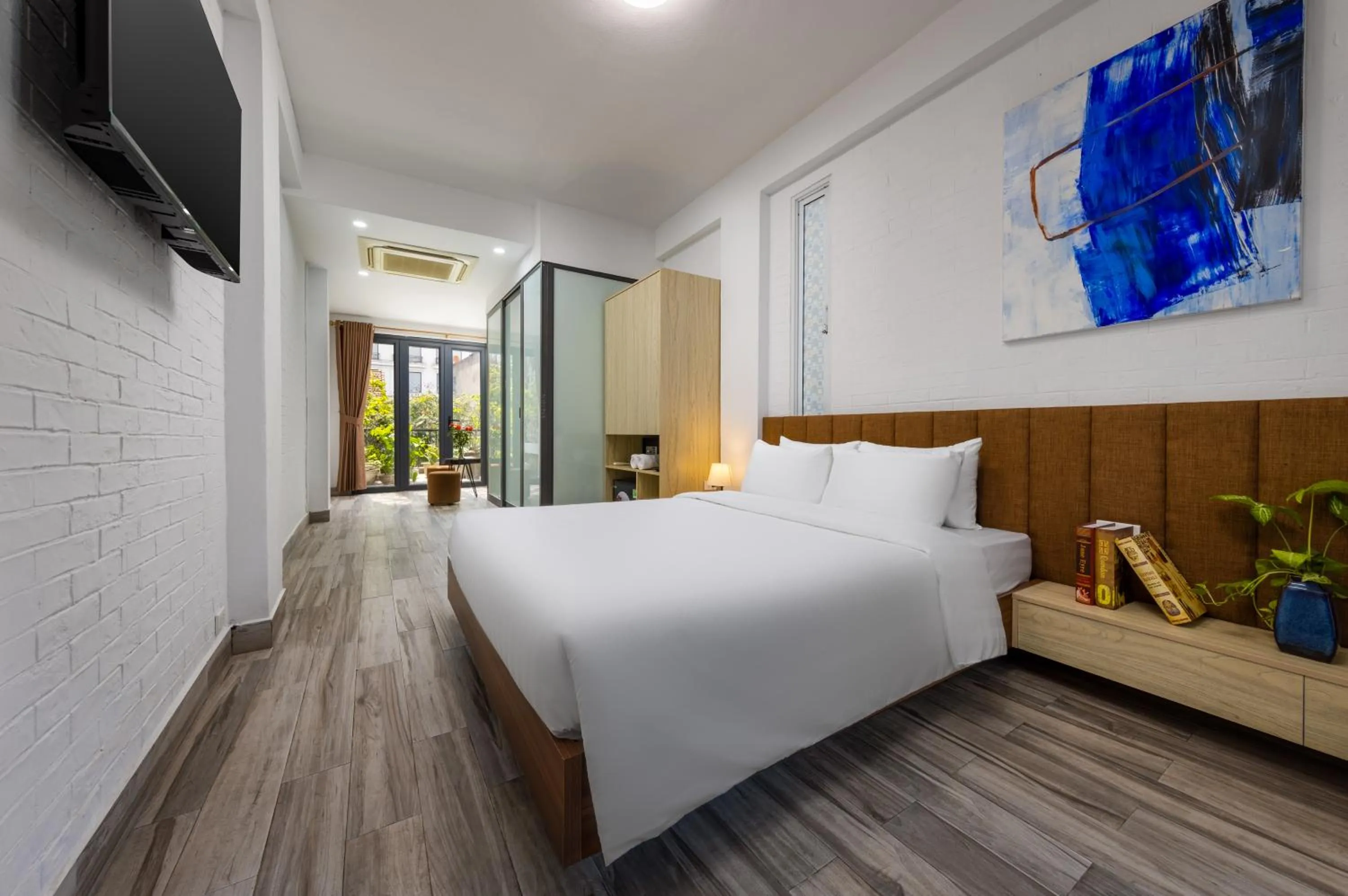 Bed in Hanoi Center View Hotel and Spa