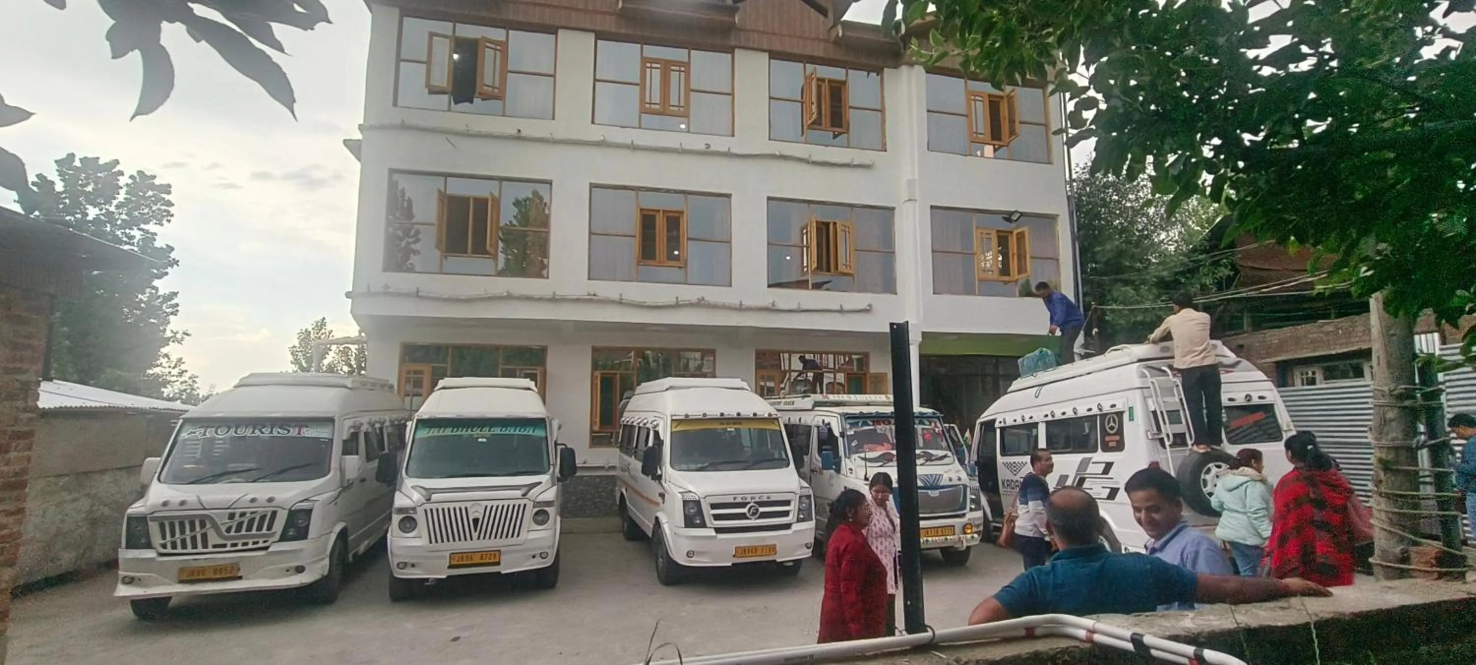 People in Gulmarg GS Residency Hotel