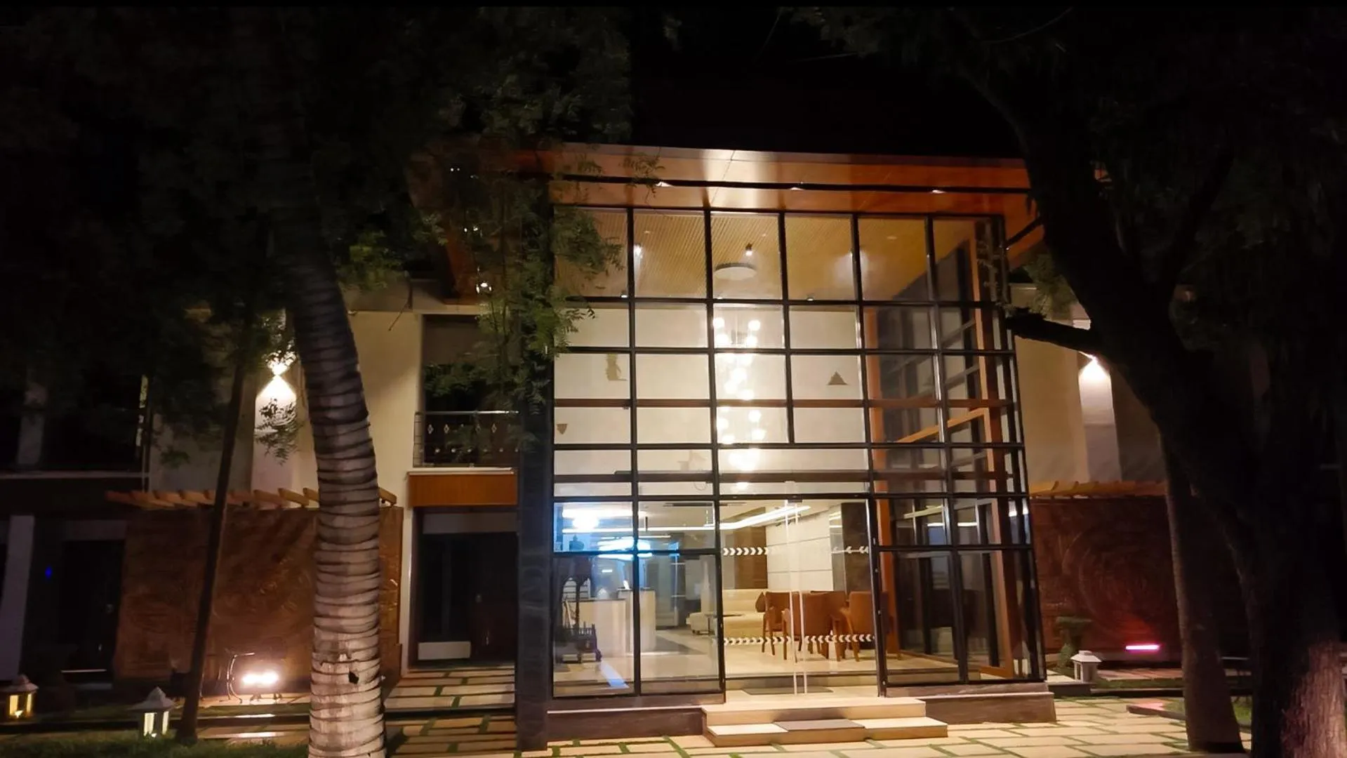 Facade/entrance in Sathyam Grand Resorts, Sriperumbudur