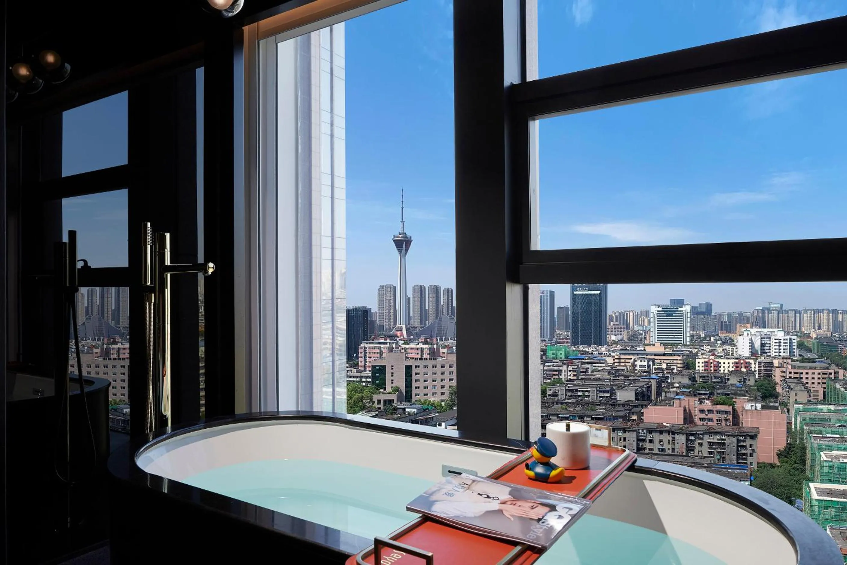 City view in ISEYA Design Hotel Chengdu Taikoo Li