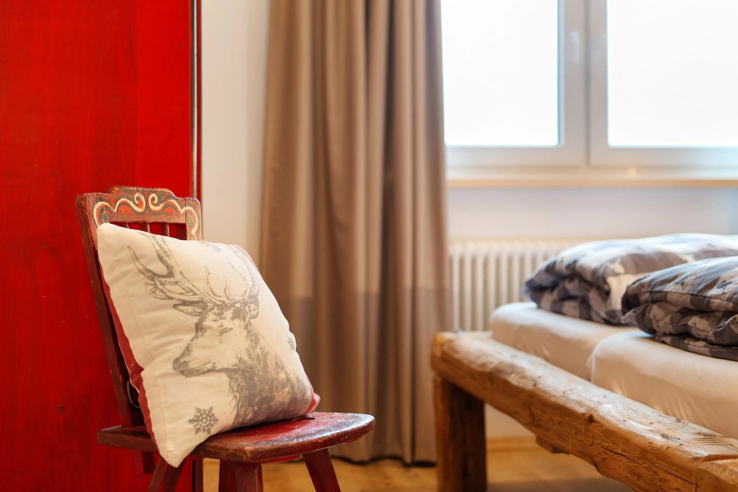 Property building, Bed in Pension Ferienwohnung Baarblick