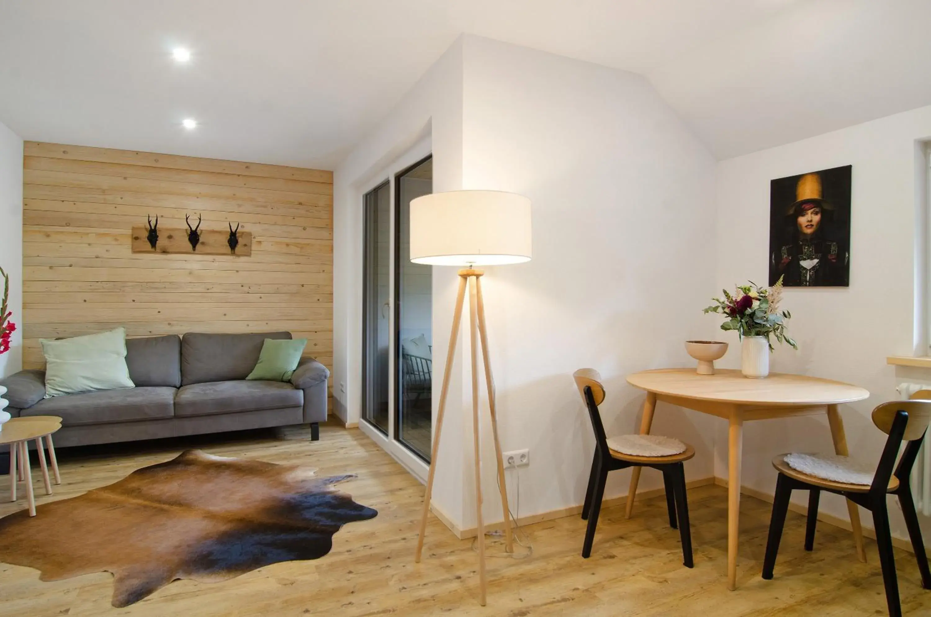 Superior One-Bedroom Apartment with Balcony in Pension Ferienwohnung Baarblick Superior One-Bedroom Apartment with Balcony in Pension Ferienwohnung Baarblick