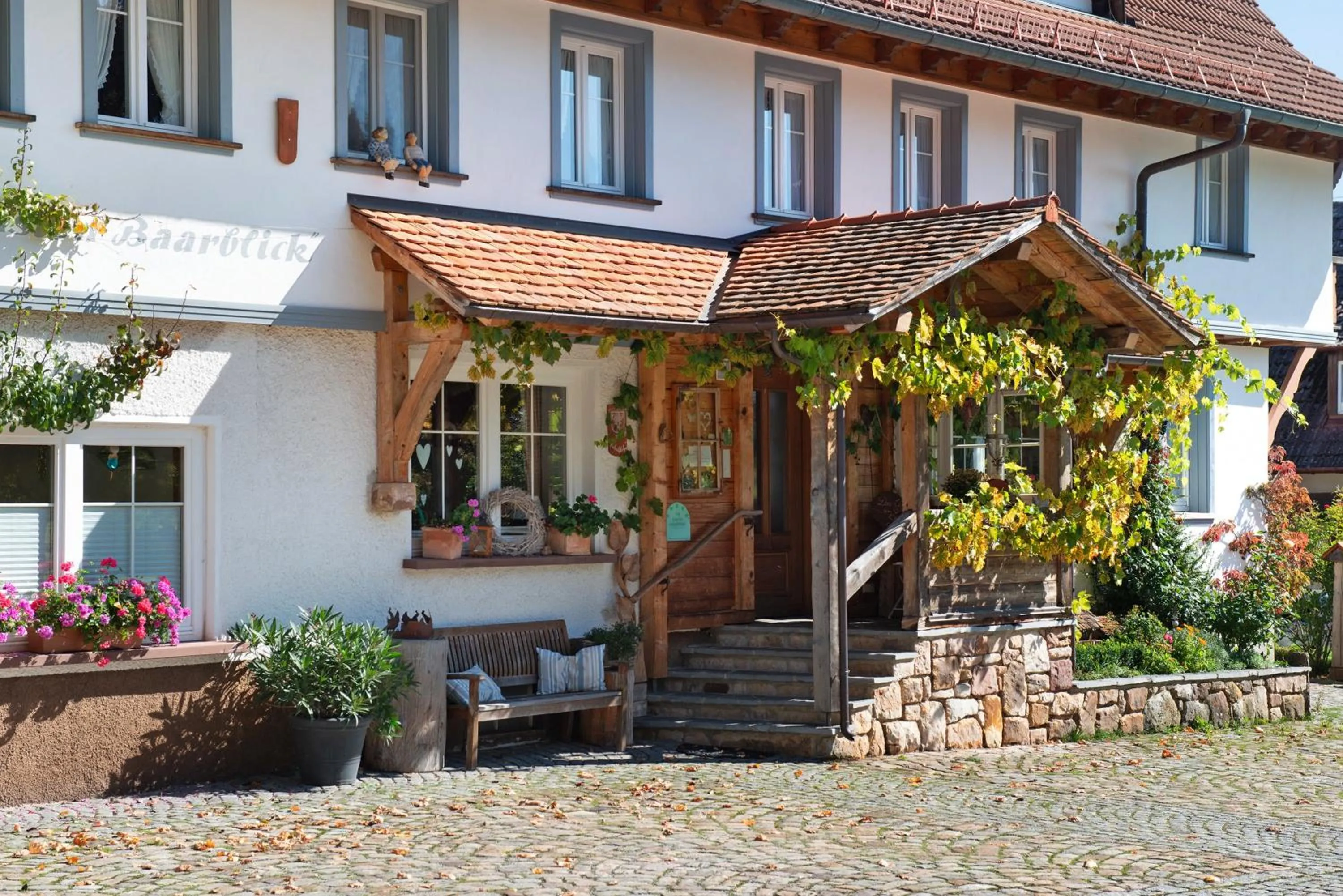 Property building in Pension Ferienwohnung Baarblick