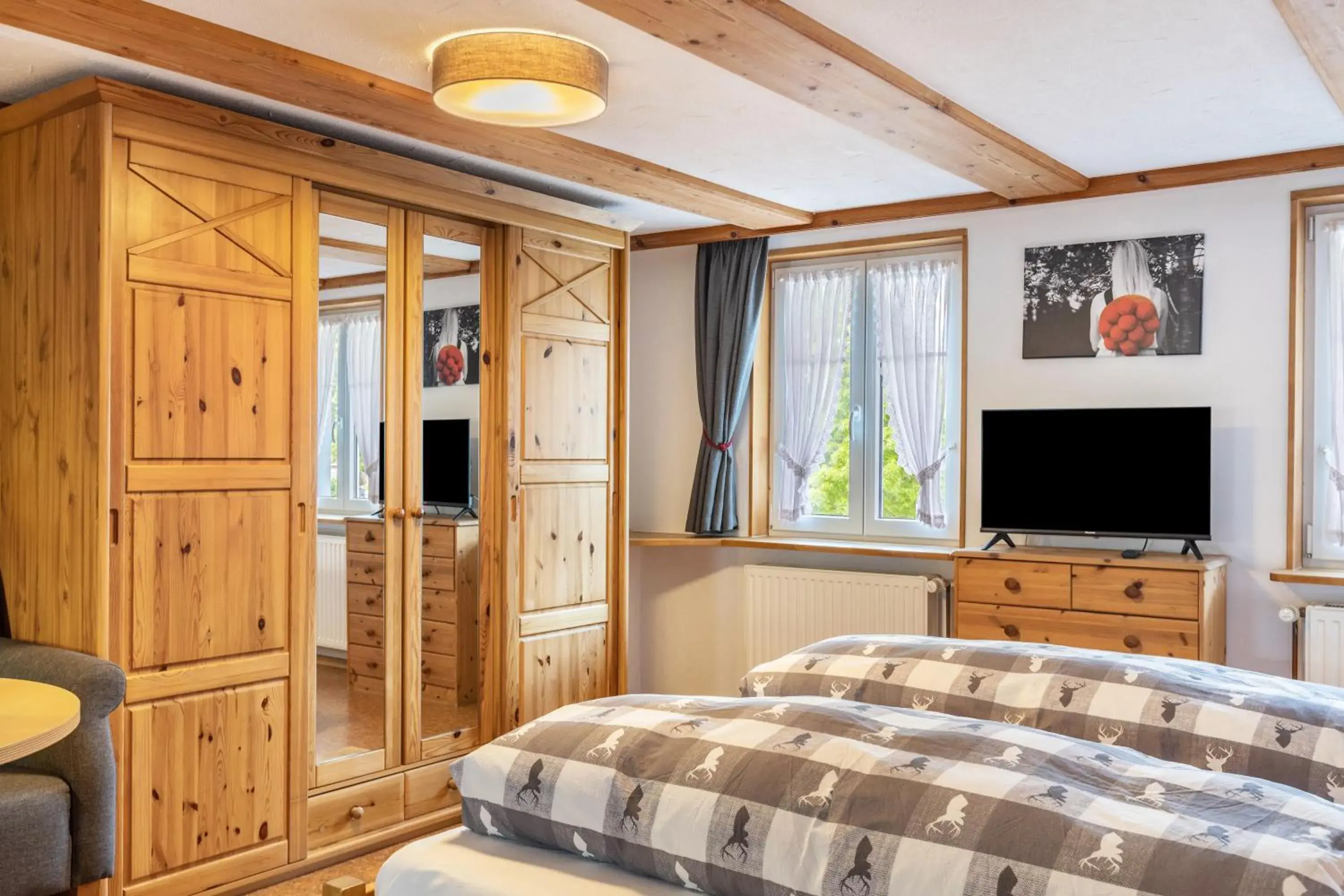Standard Queen Room in Pension Ferienwohnung Baarblick Standard Queen Room in Pension Ferienwohnung Baarblick