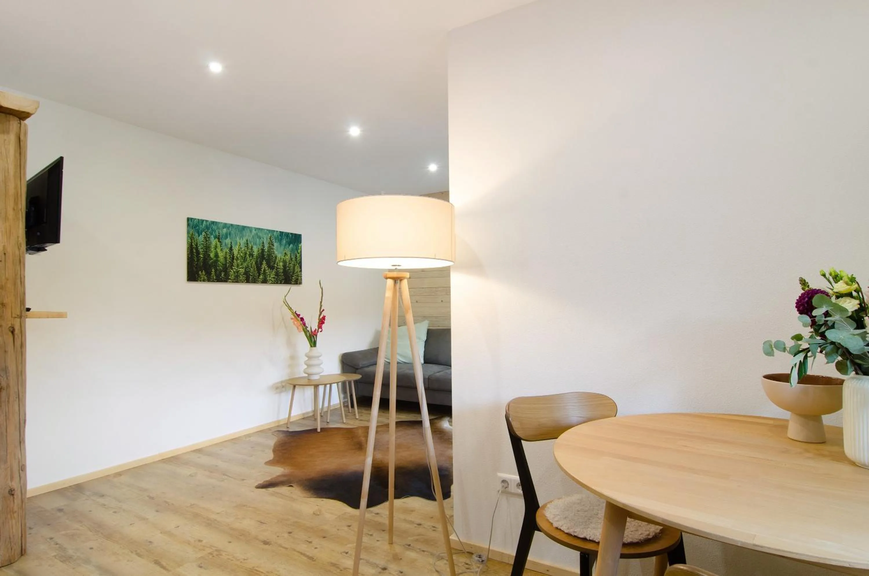Living room in Pension Ferienwohnung Baarblick