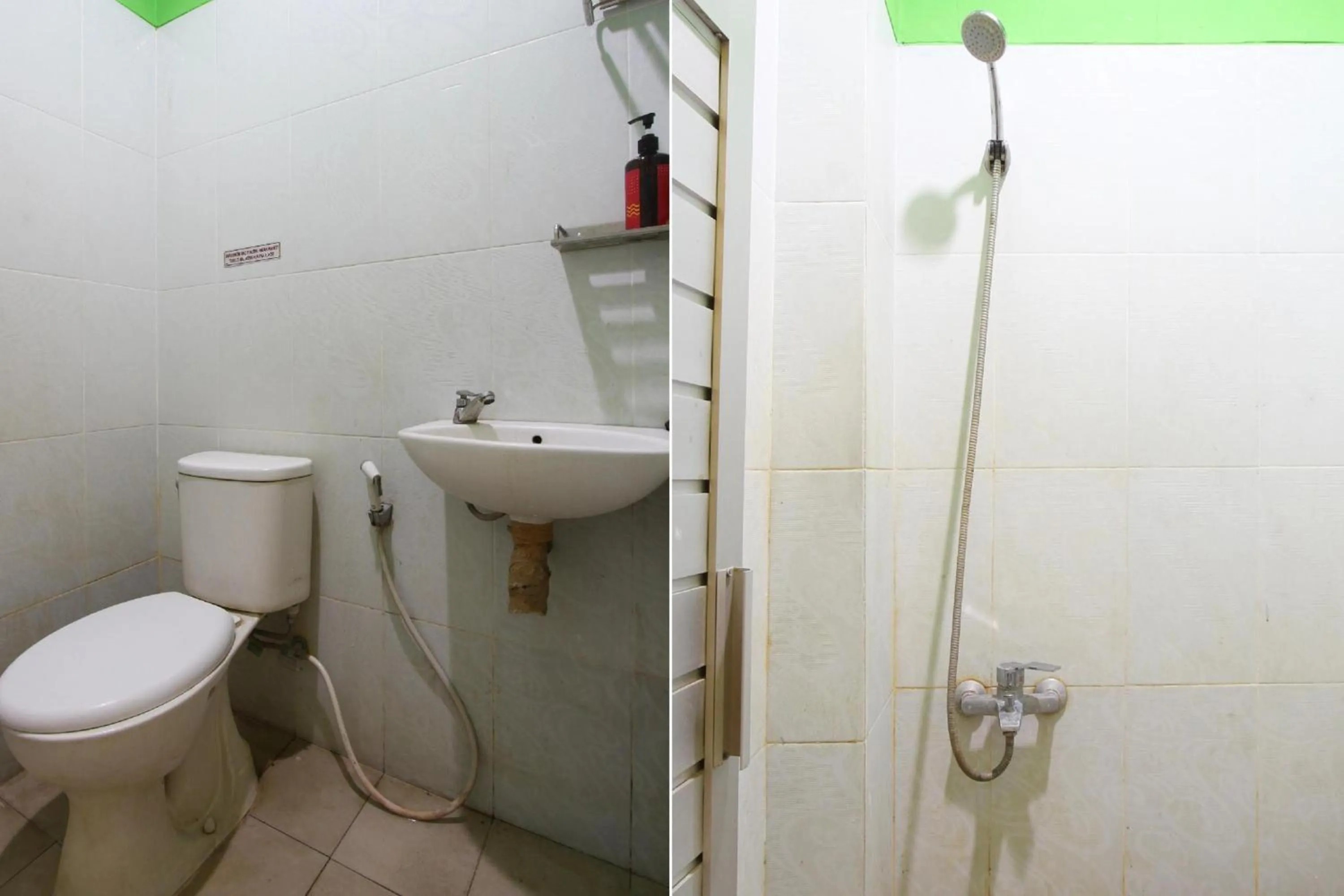 Bathroom in Hotel O Amanah Sejahtera Near Bandara Adi Soemarmo