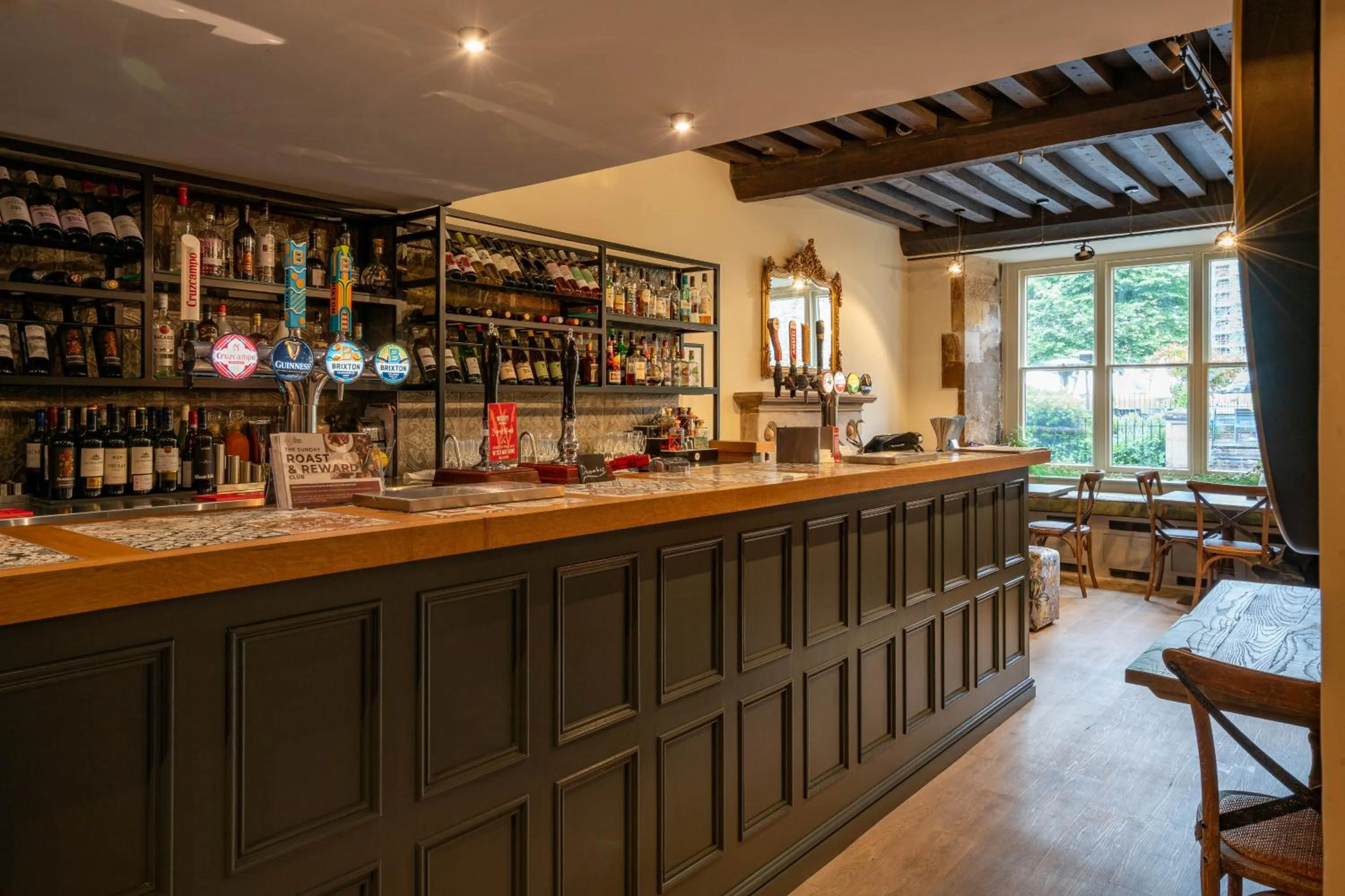Lounge or bar in The Swan Hotel, Wells, Somerset - The Coaching Inn Group