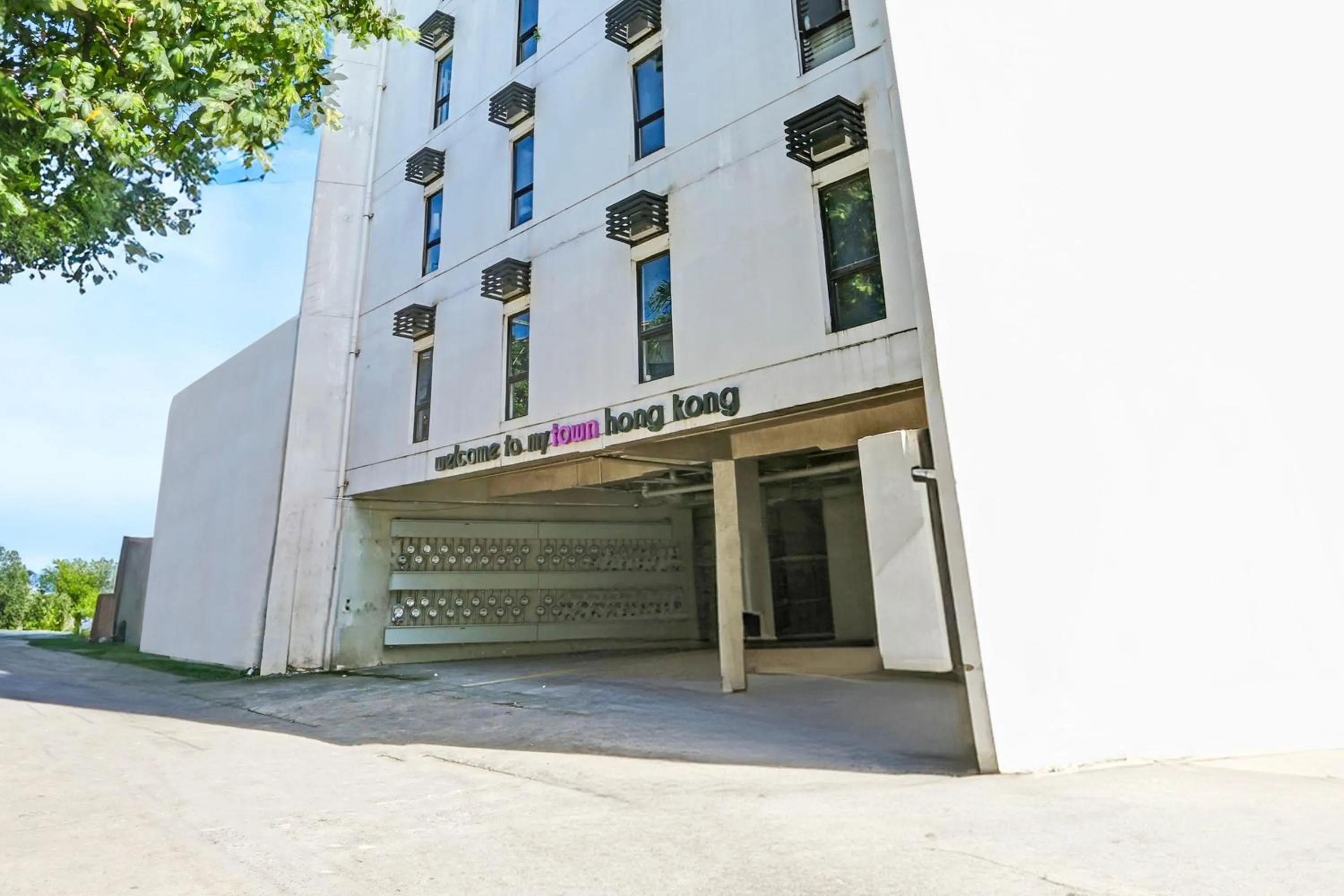 Facade/entrance in Spot On Hostel ,Taguig Manila Formerly MYTOWN HongKong