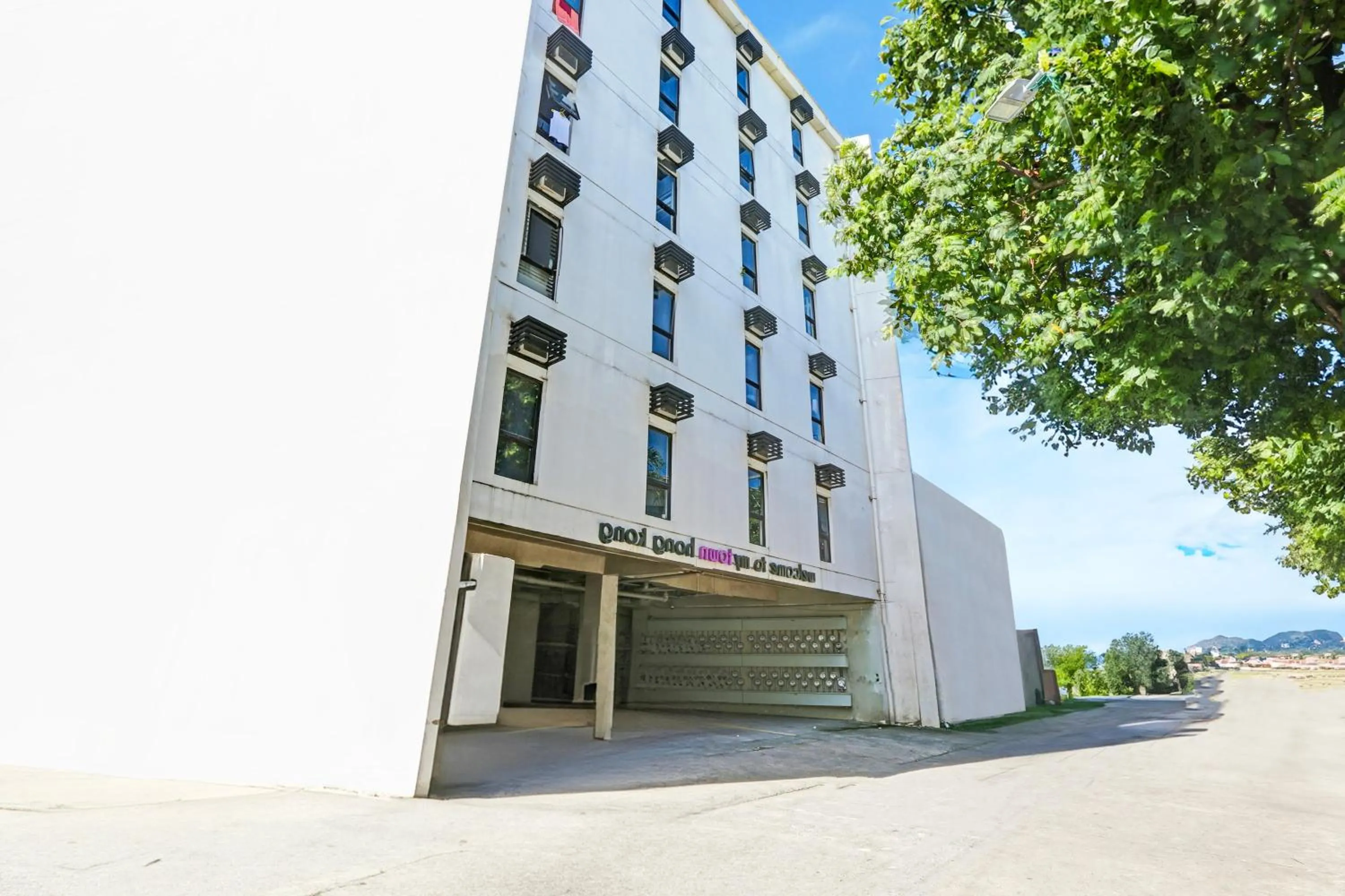 Facade/entrance in Spot On Hostel ,Taguig Manila Formerly MYTOWN HongKong