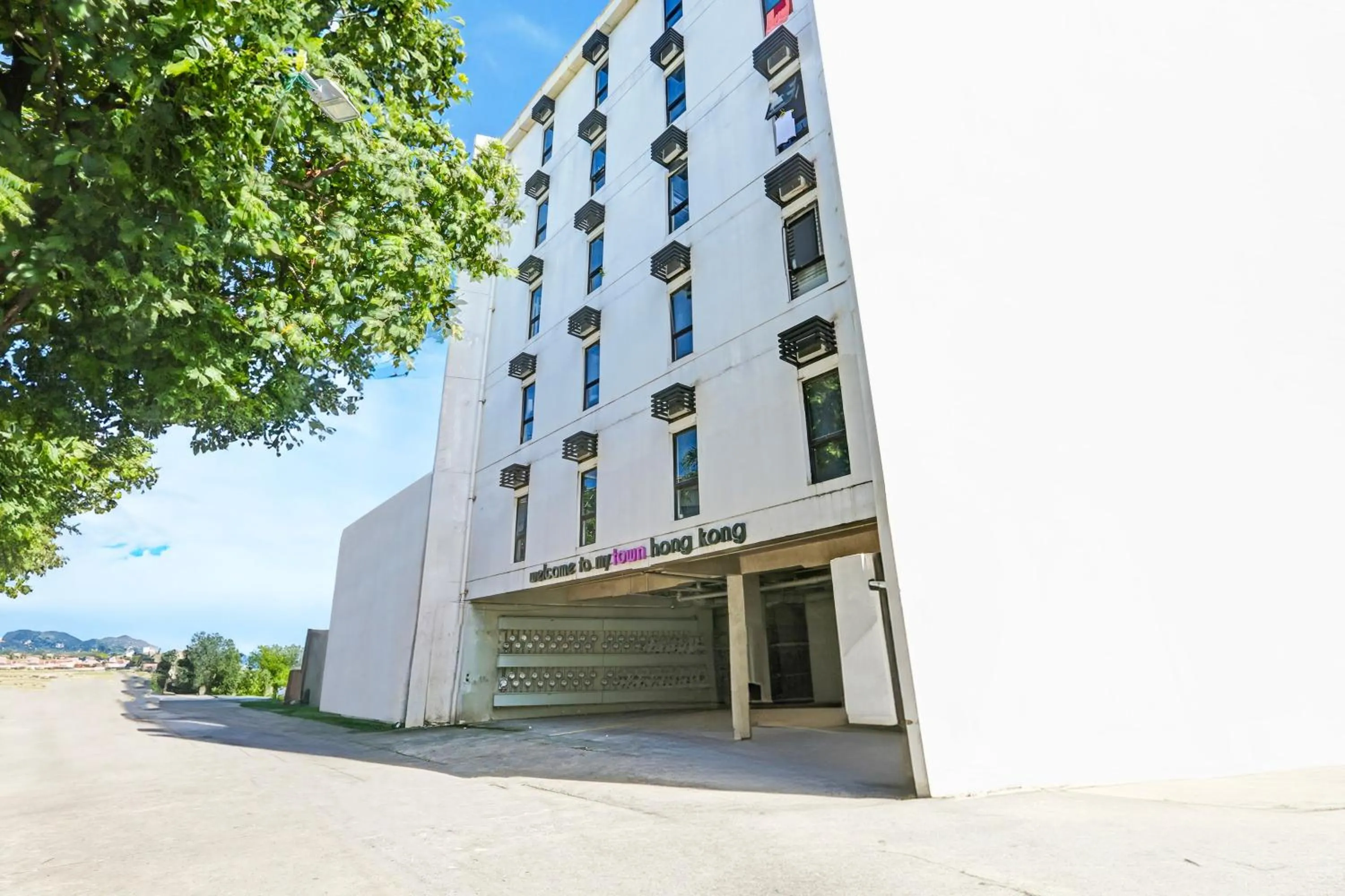 Facade/entrance in Spot On Hostel ,Taguig Manila Formerly MYTOWN HongKong