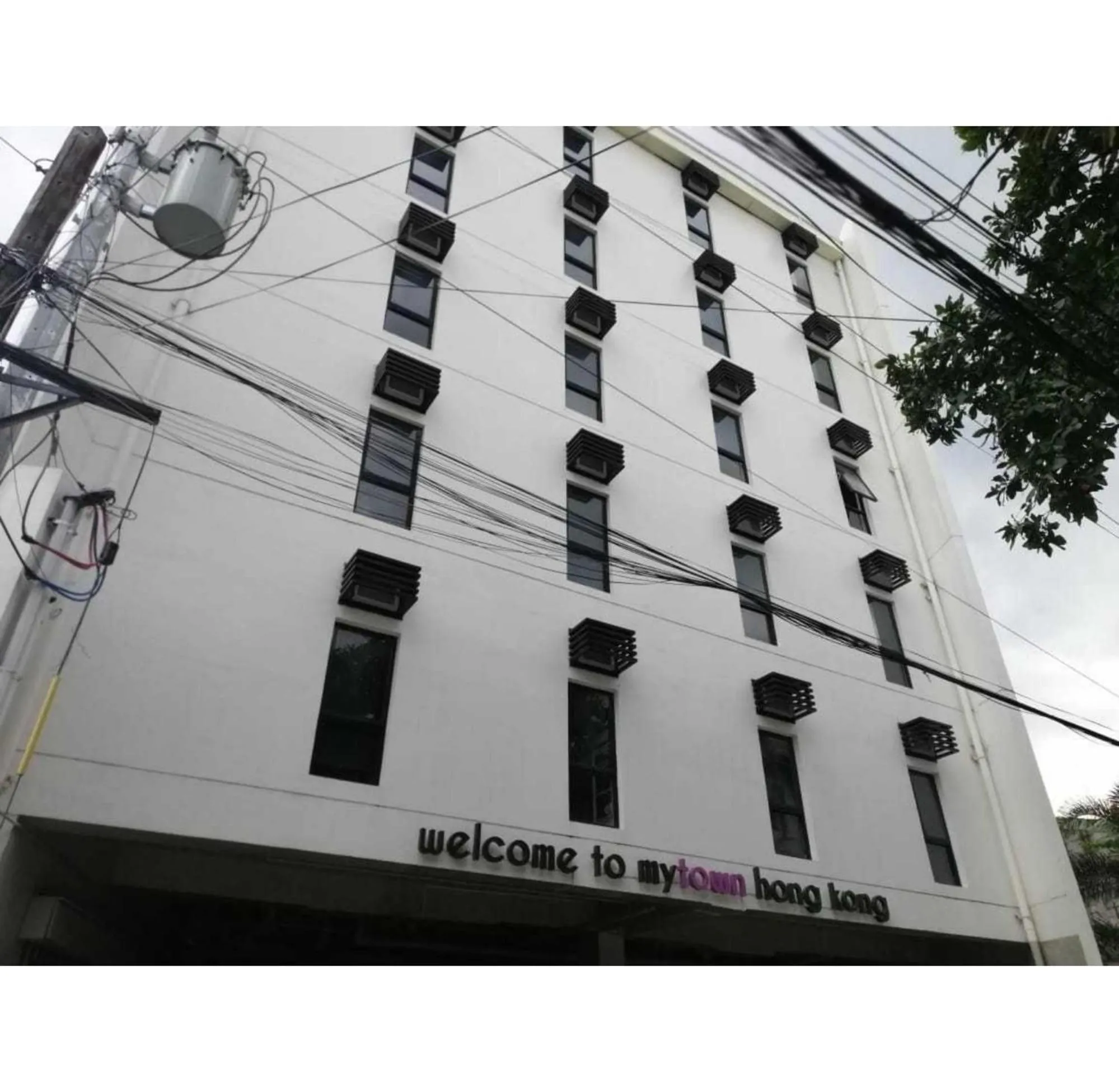 Facade/entrance in Spot On Hostel ,Taguig Manila Formerly MYTOWN HongKong