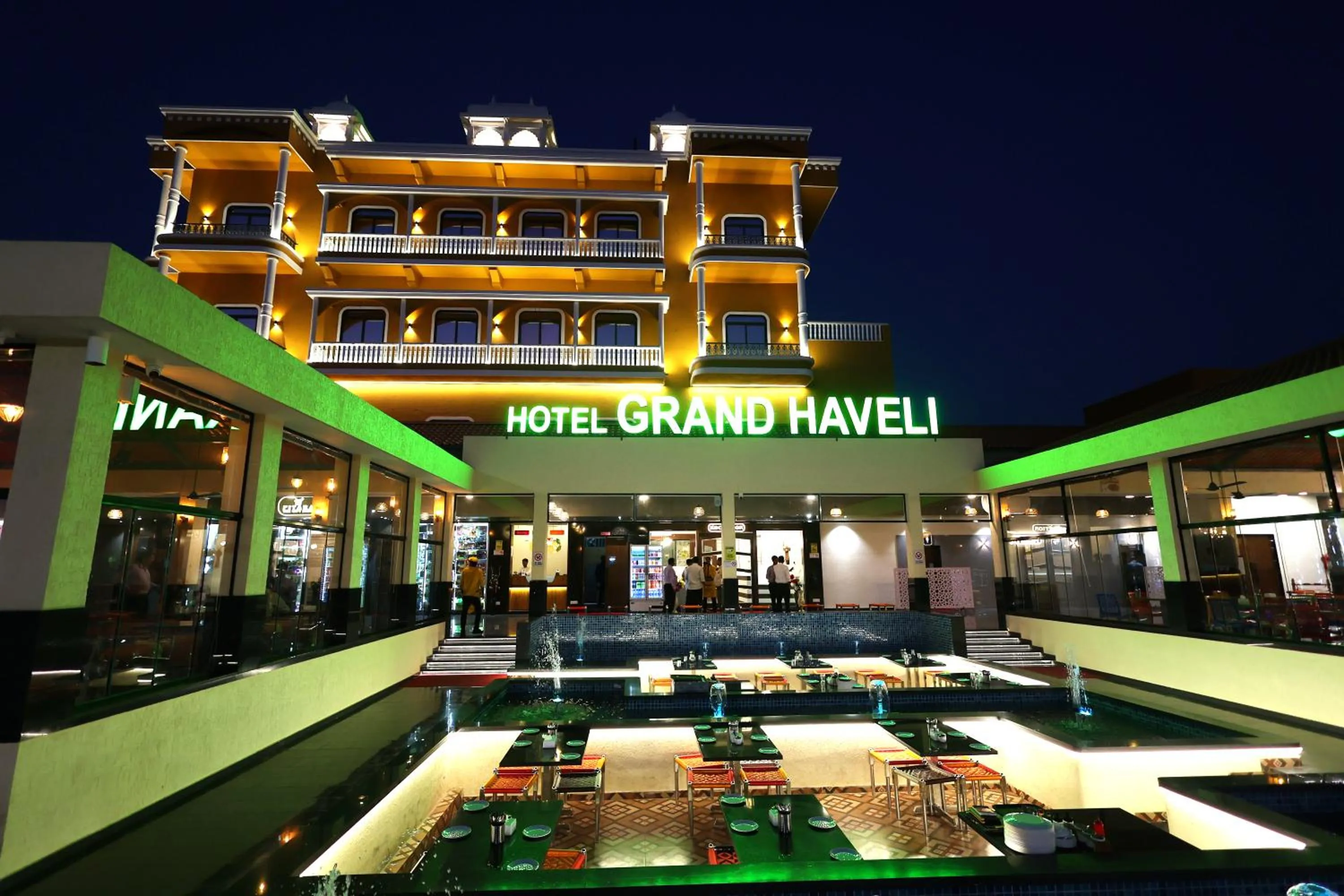 Property building in Hotel Grand Haveli