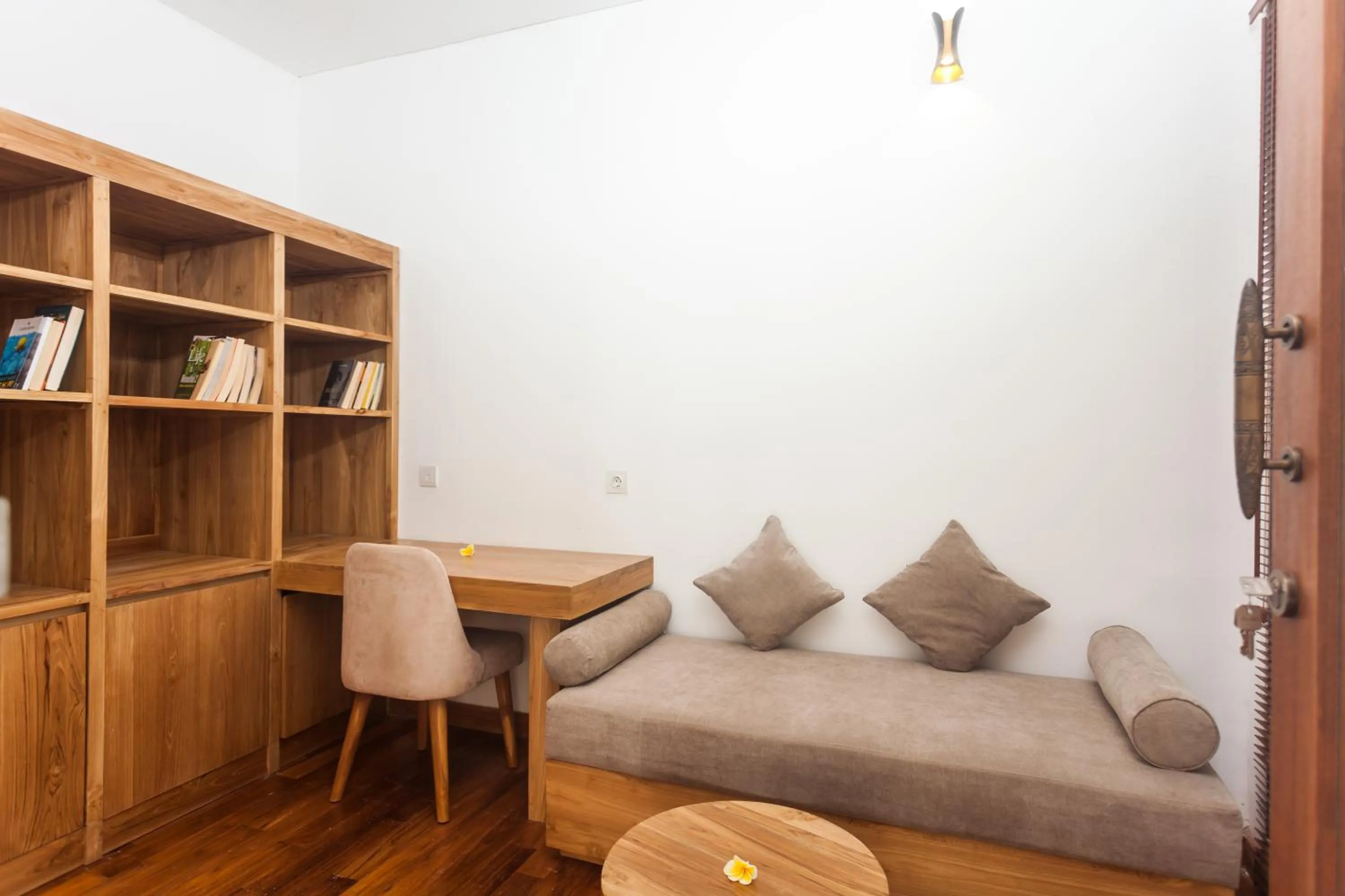 Seating area in The Arca Villas by GenuineHost