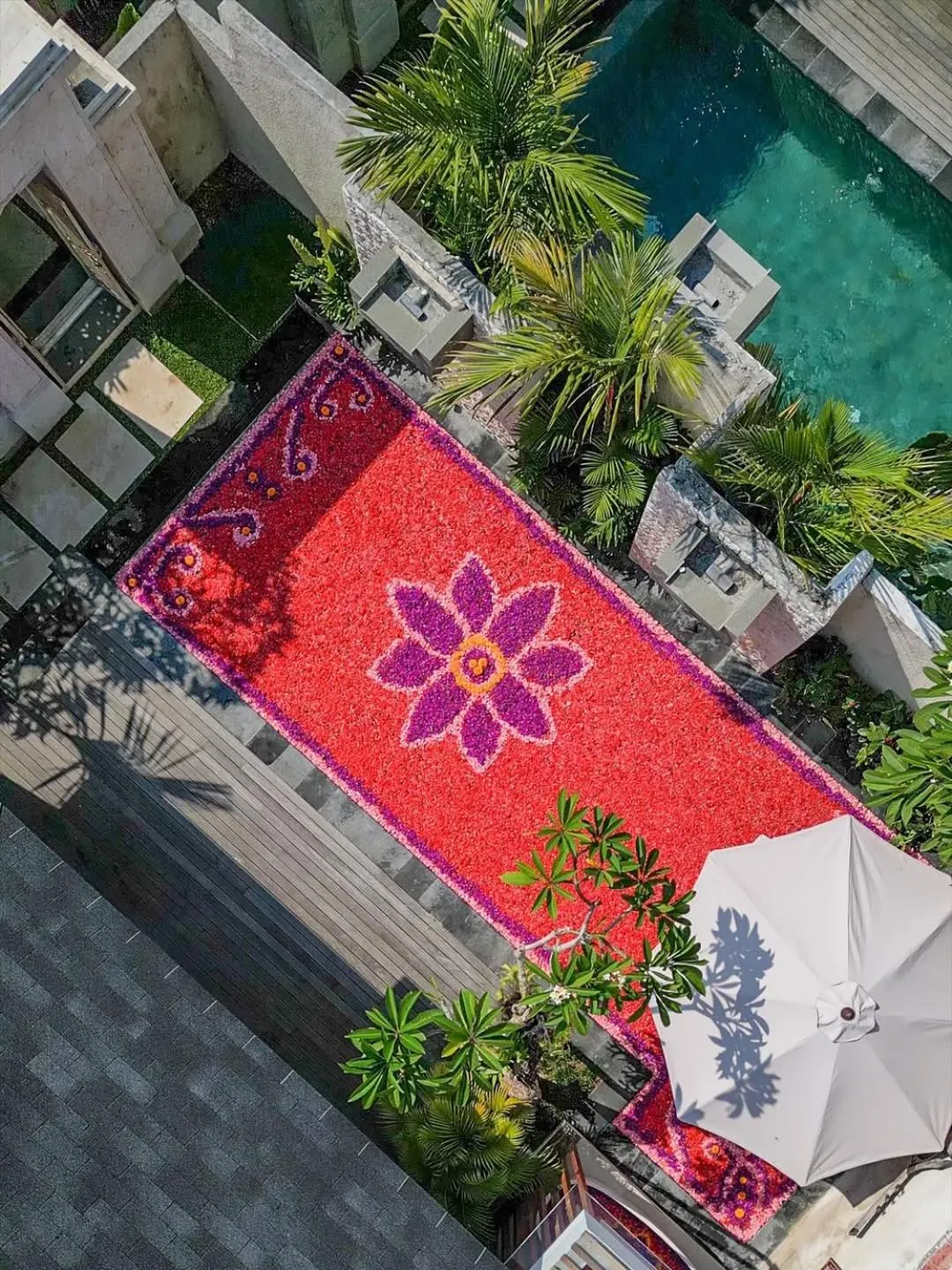 Pool view in The Arca Villas by GenuineHost