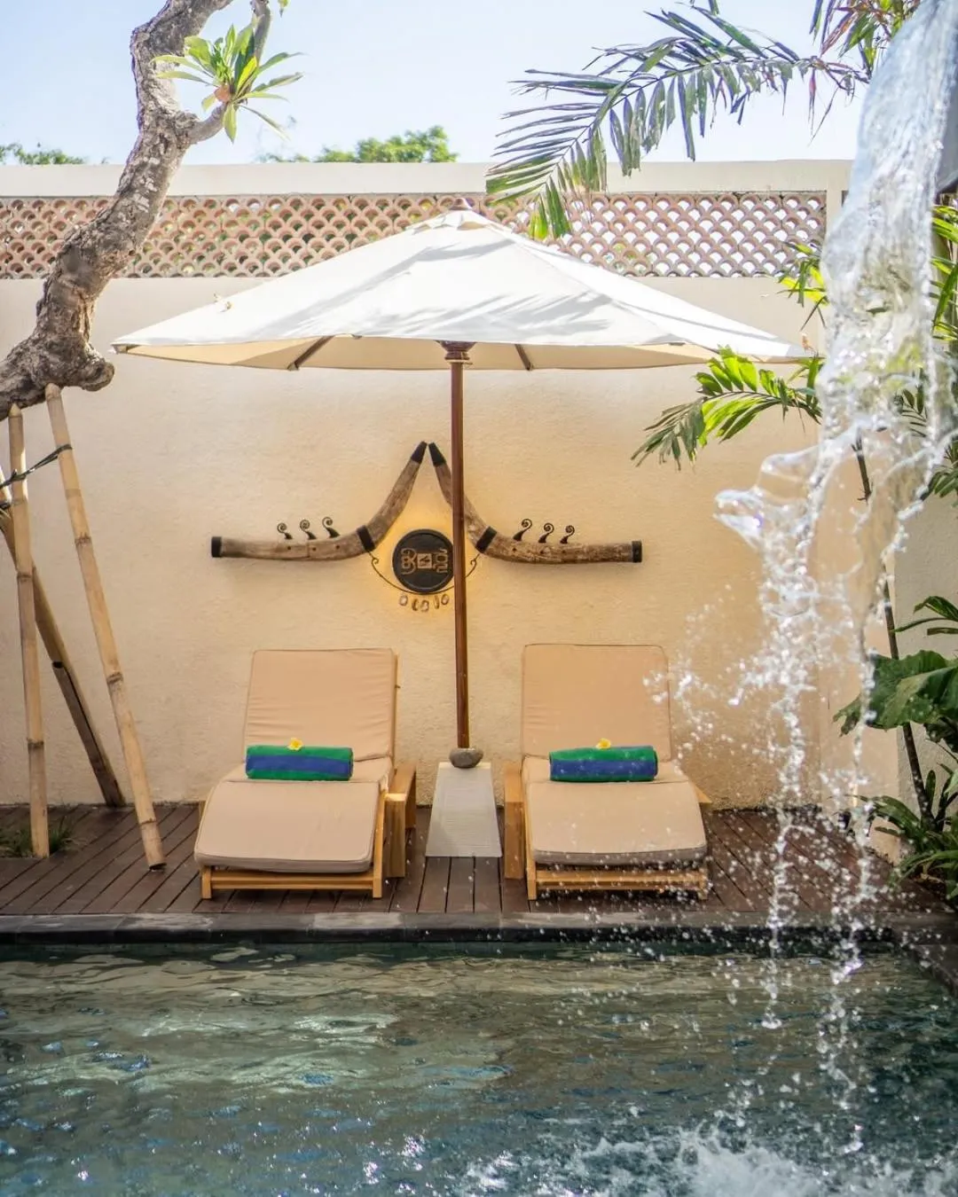 Pool view in The Arca Villas by GenuineHost