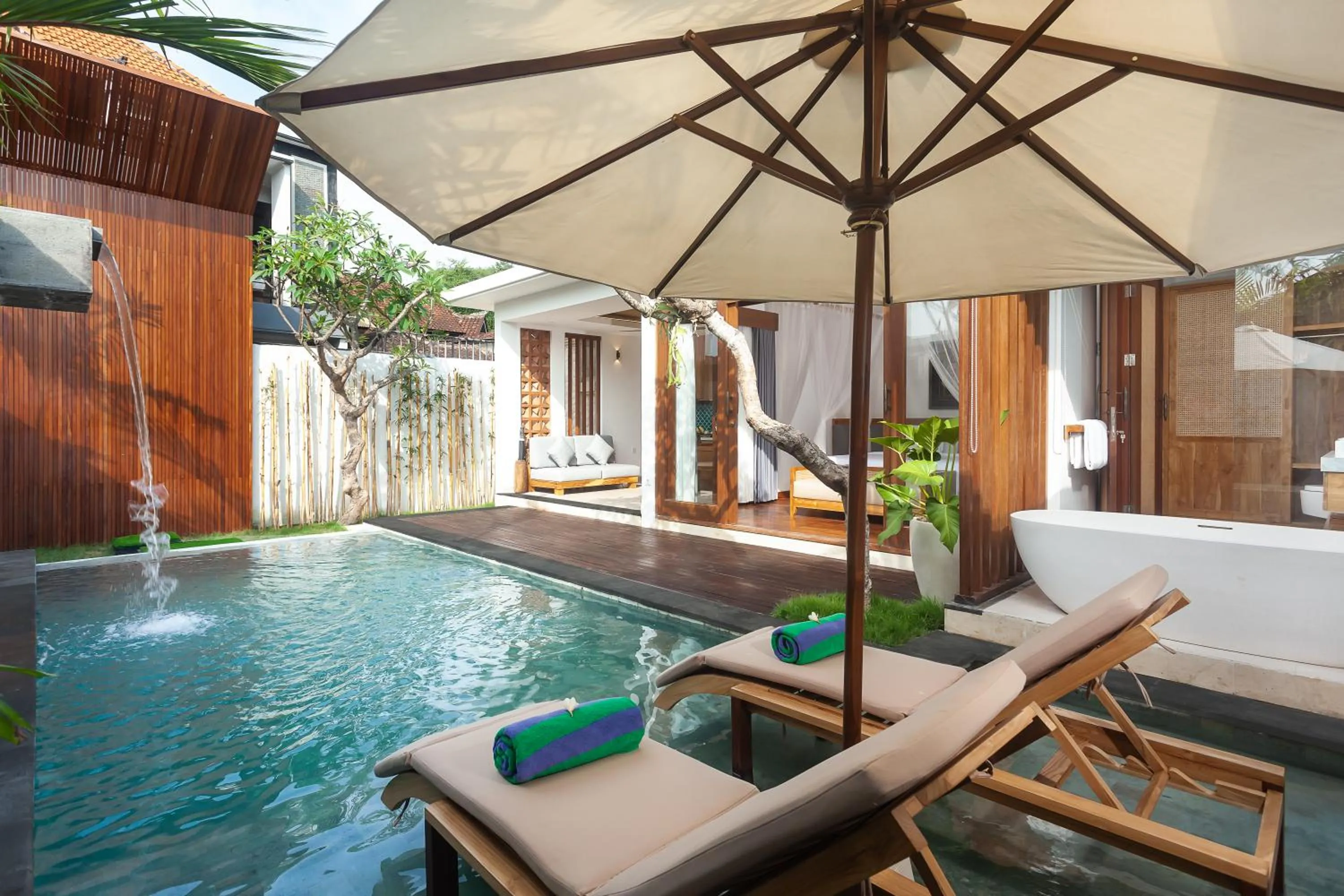 Swimming pool in The Arca Villas by GenuineHost