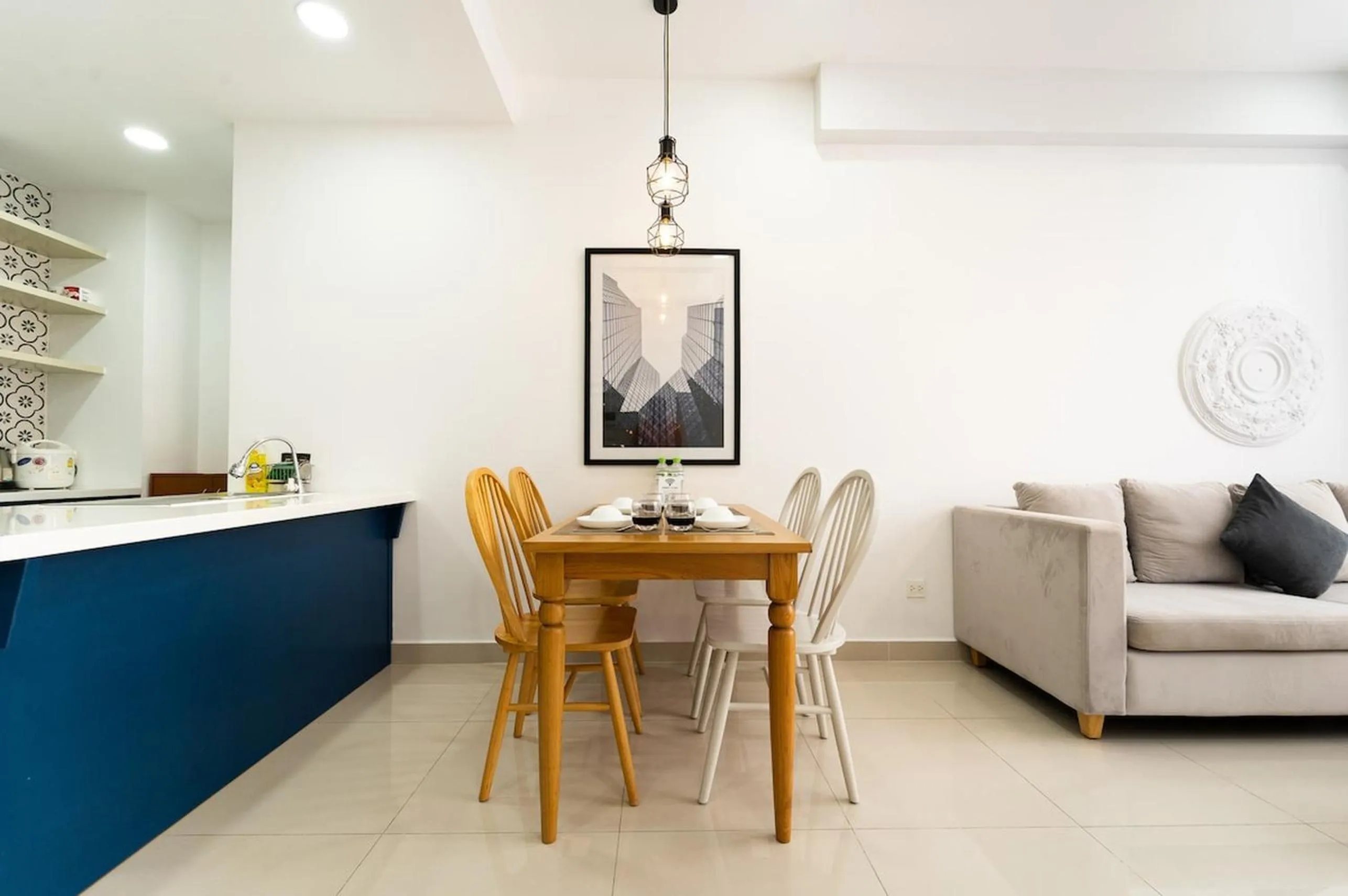 Seating area in The RiverGate Apartments & Condo Saigon