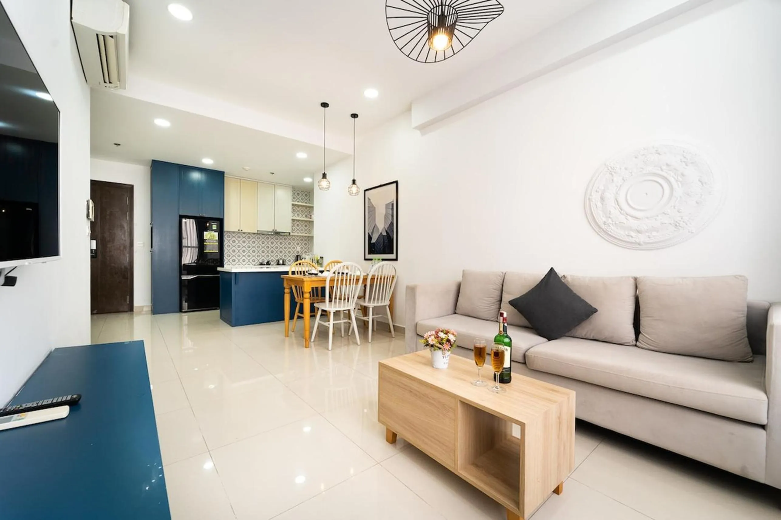 TV and multimedia in The RiverGate Apartments & Condo Saigon