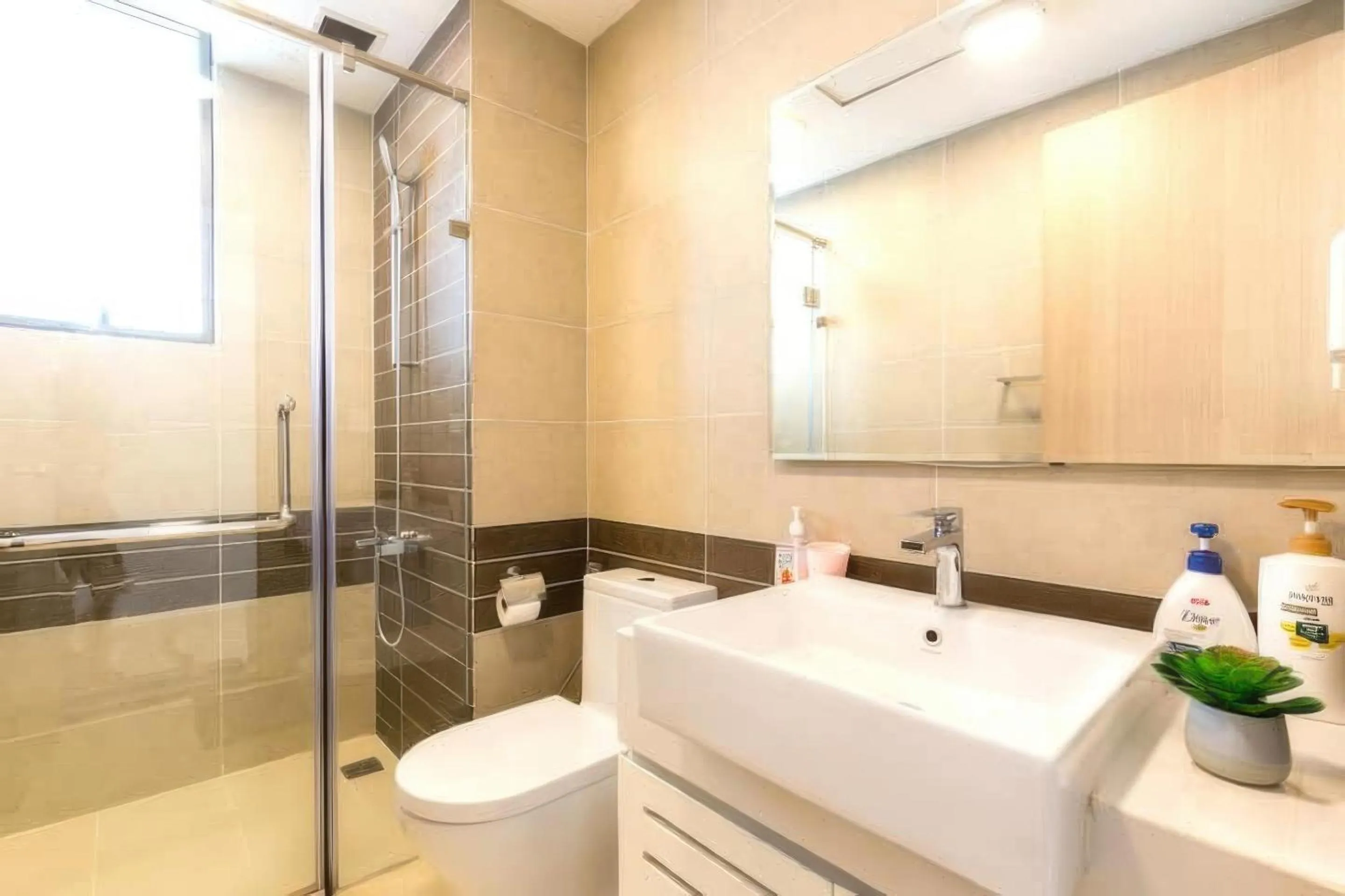 Shower in The RiverGate Apartments & Condo Saigon