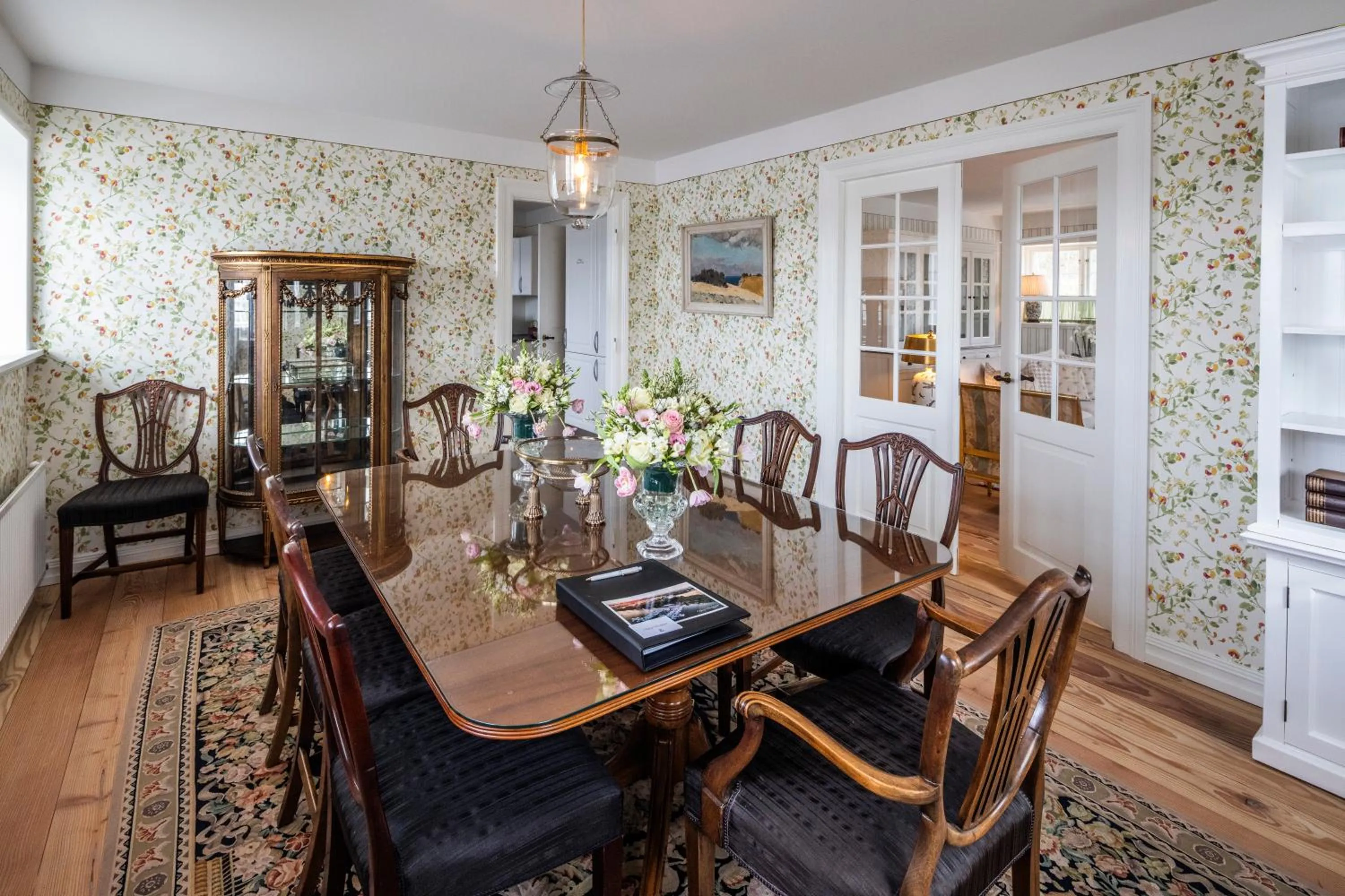 Living room in Dyvig Badehotel
