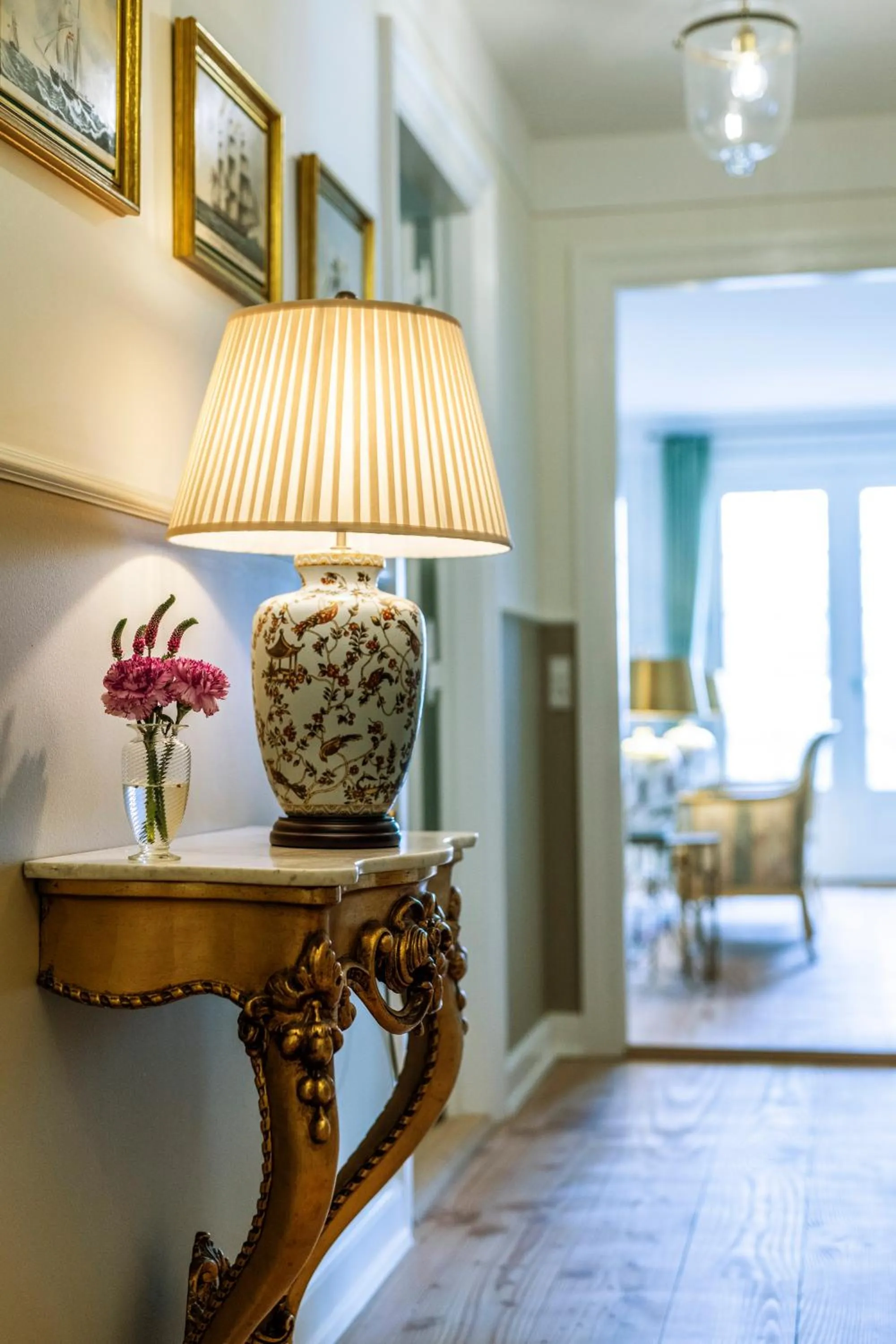 Seating area in Dyvig Badehotel