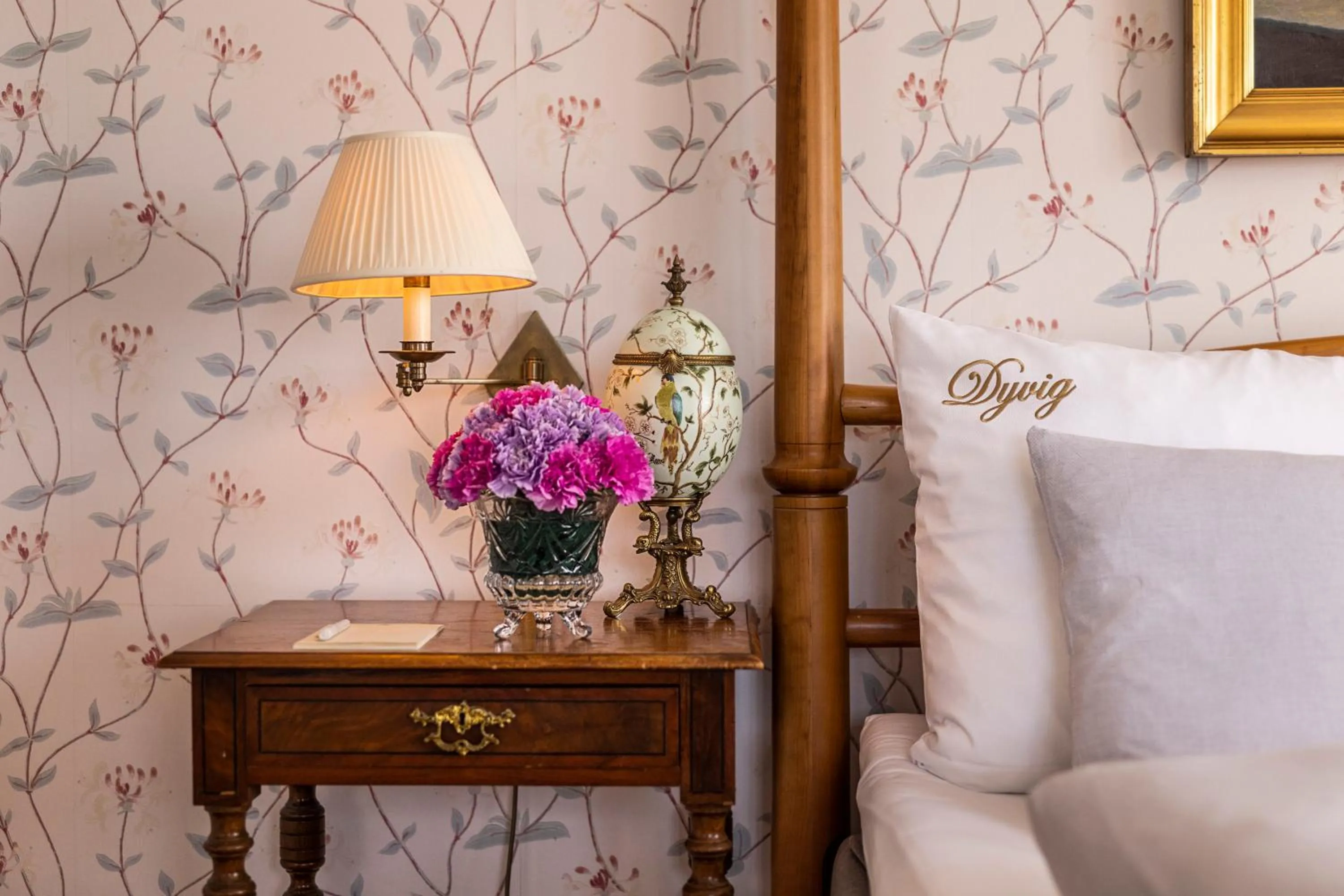 Bed in Dyvig Badehotel