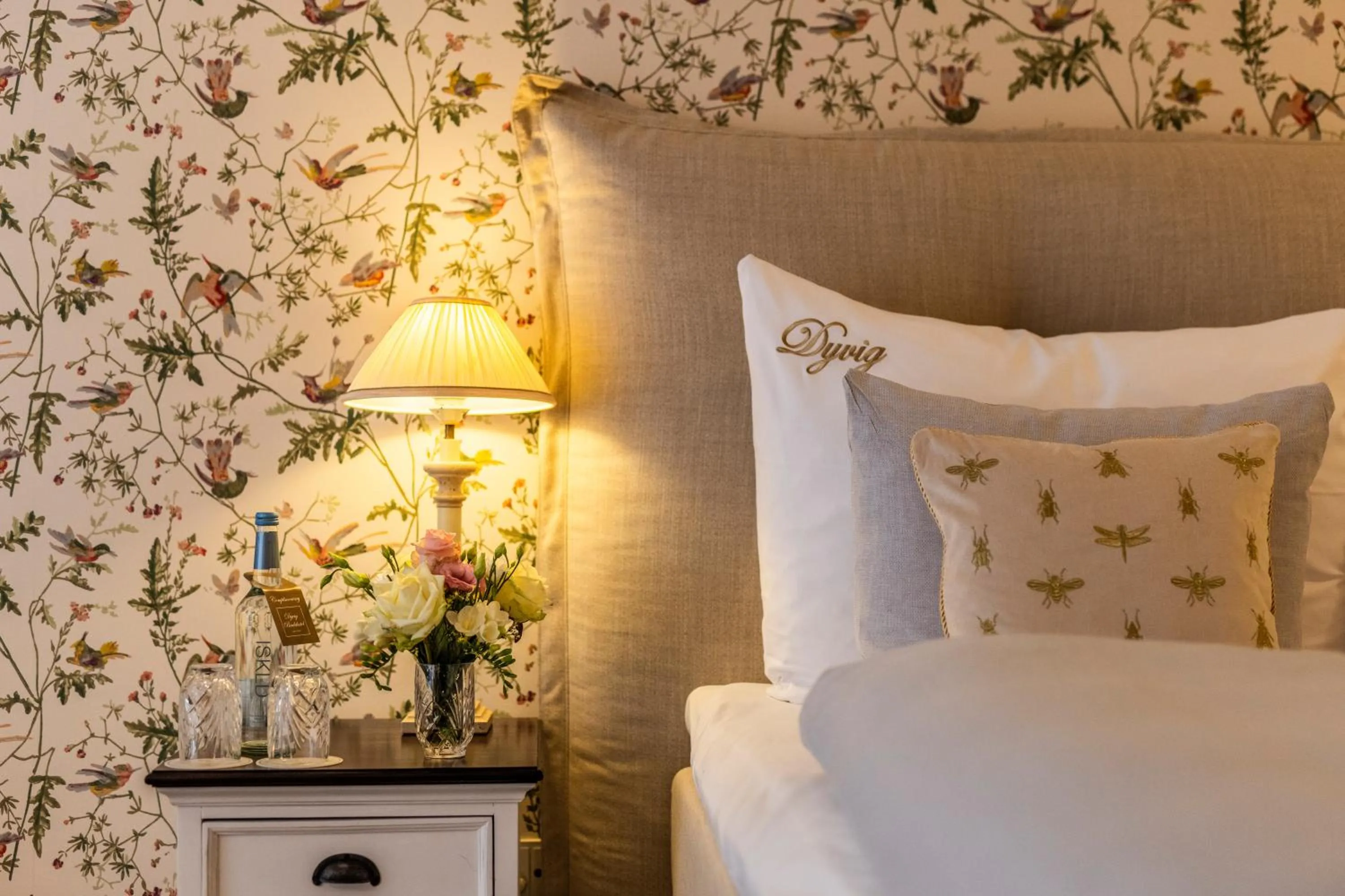 Bed in Dyvig Badehotel