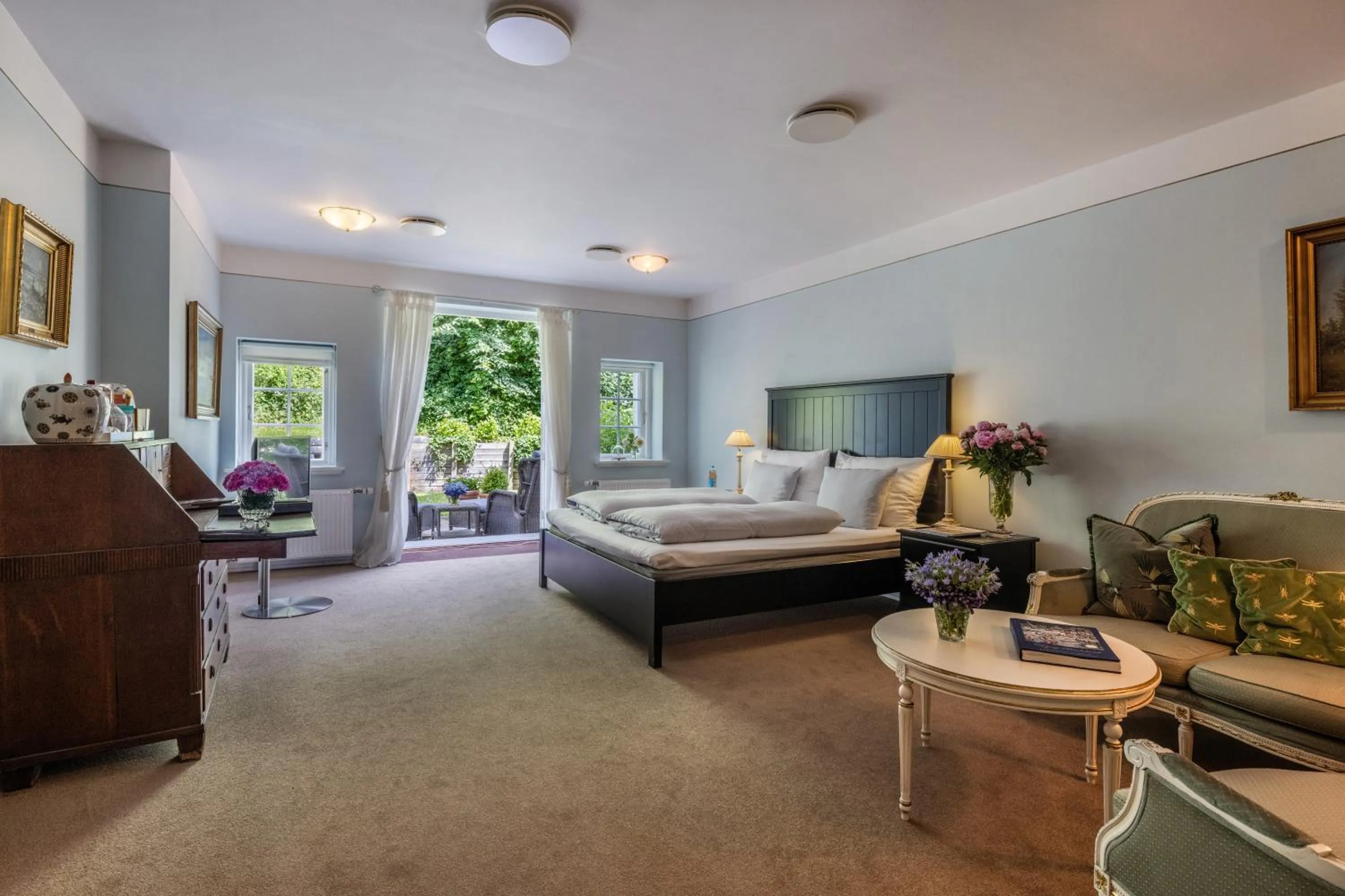 Bed in Dyvig Badehotel