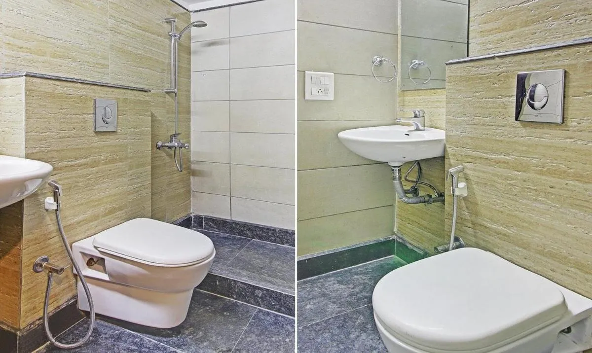 Shower in Aaron residency