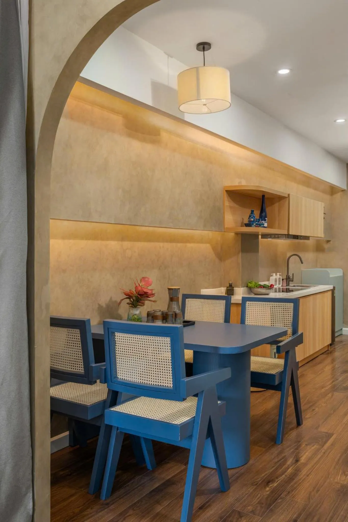 Dining area in Q Apartment Da Nang