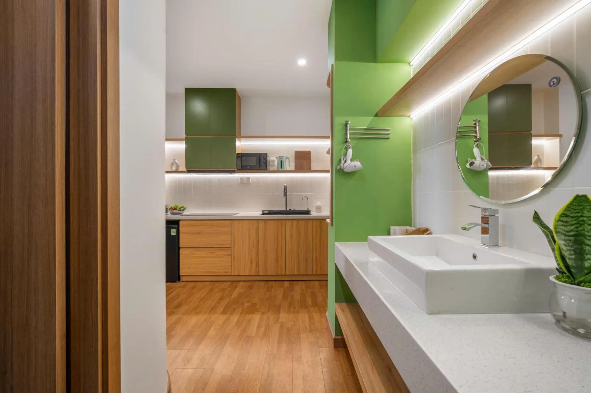 stove in Q Apartment Da Nang